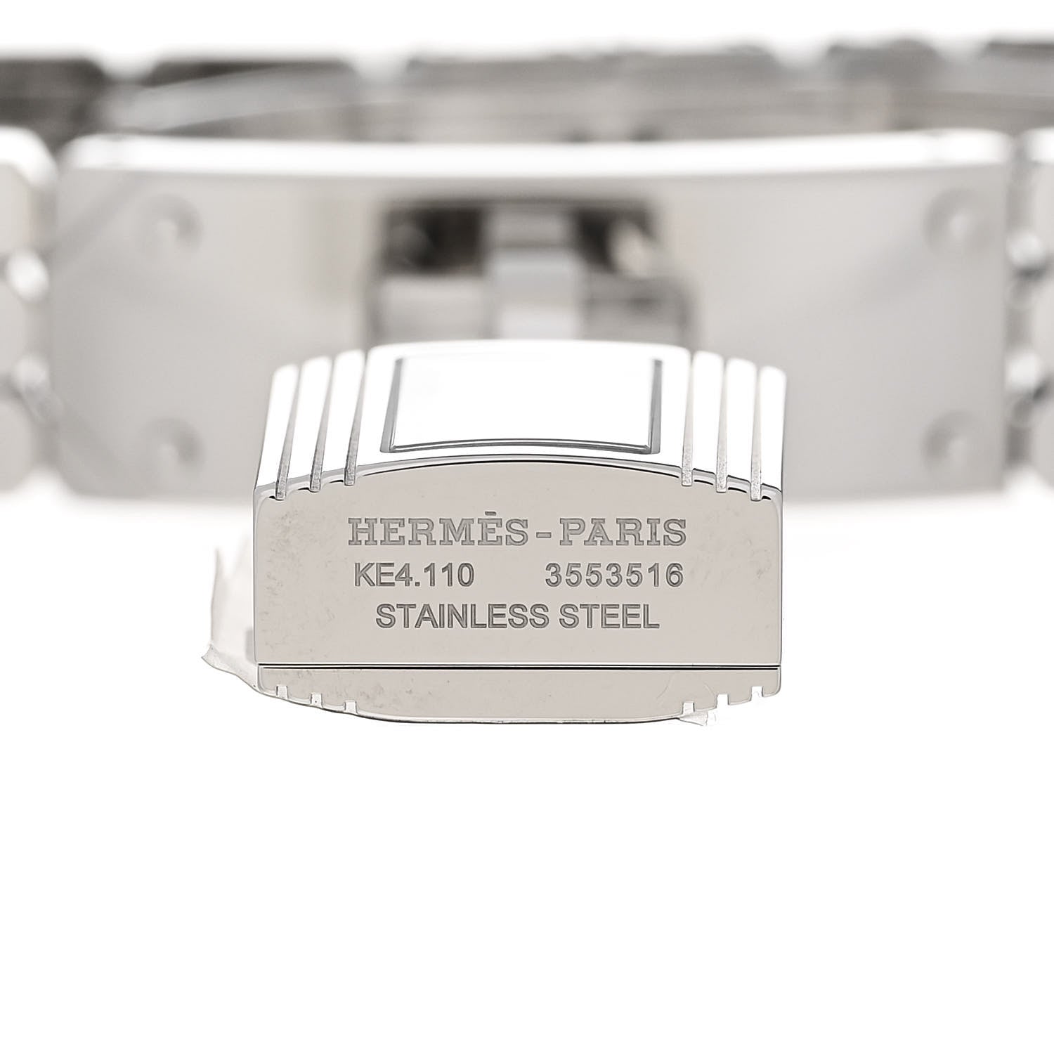 Hermes Stainless Steel 16mm Kelly Quartz Watch 4 of 5
