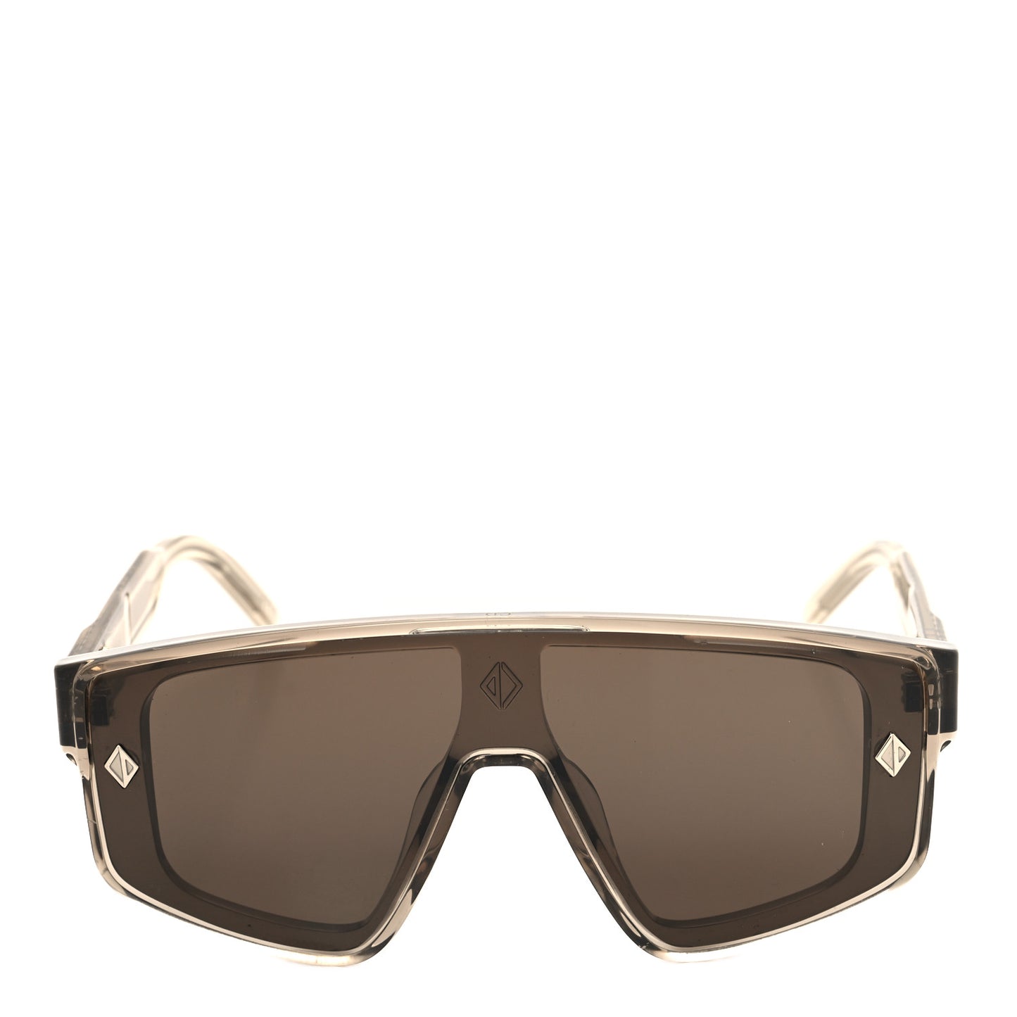 Acetate CD Diamond M1U Mask Sunglasses Grey