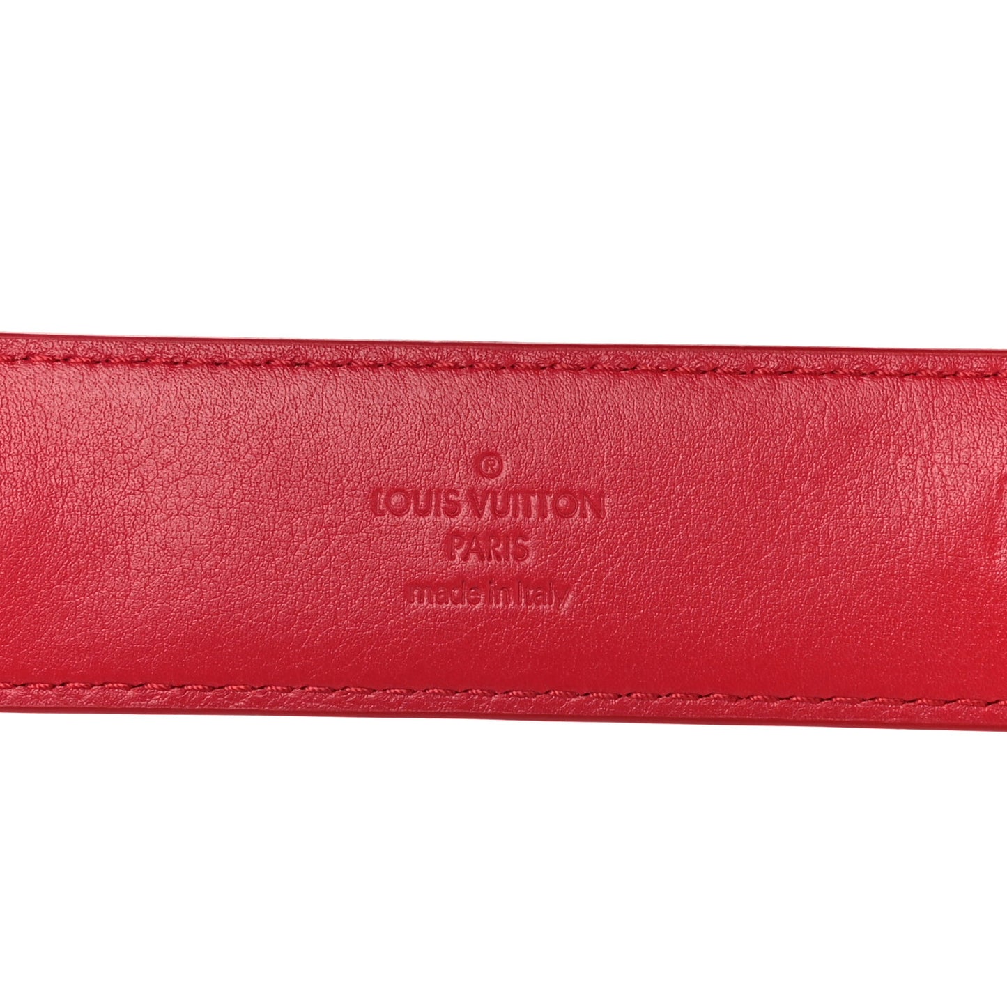 Calfskin New Wave Short Strap Red