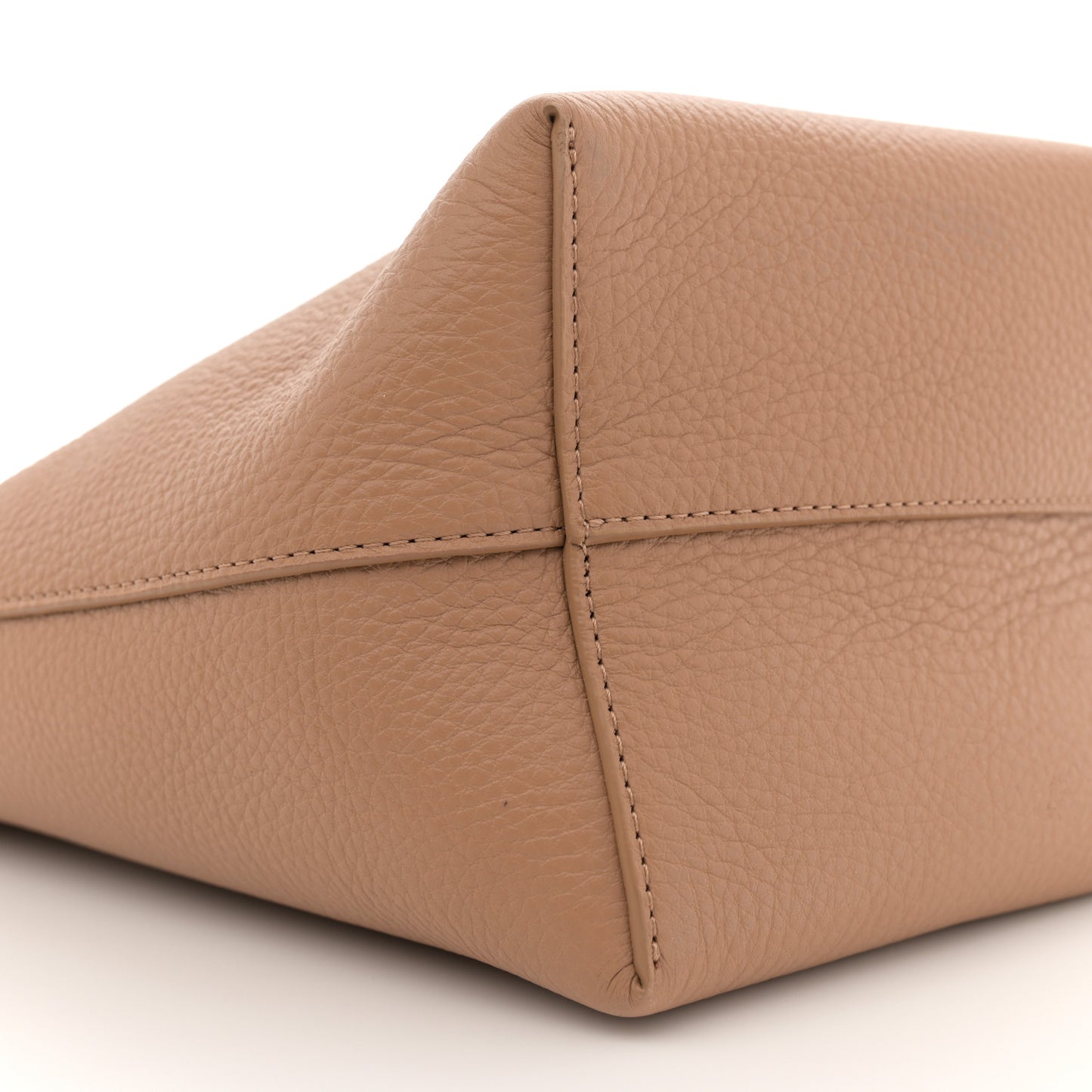 Grained Calfskin Small N/S Park Tote Cinnamon