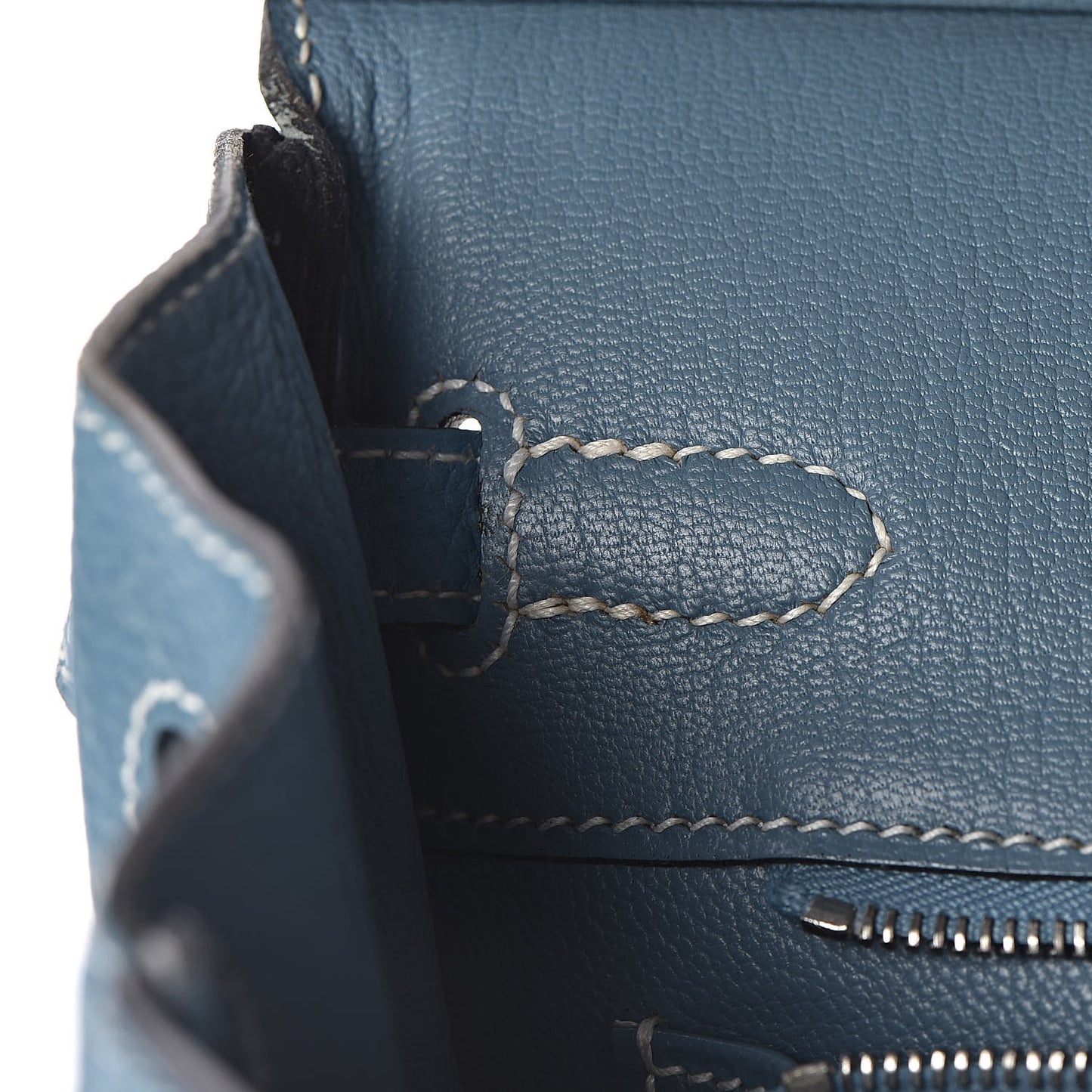 Togo Birkin 25 Blue Jean