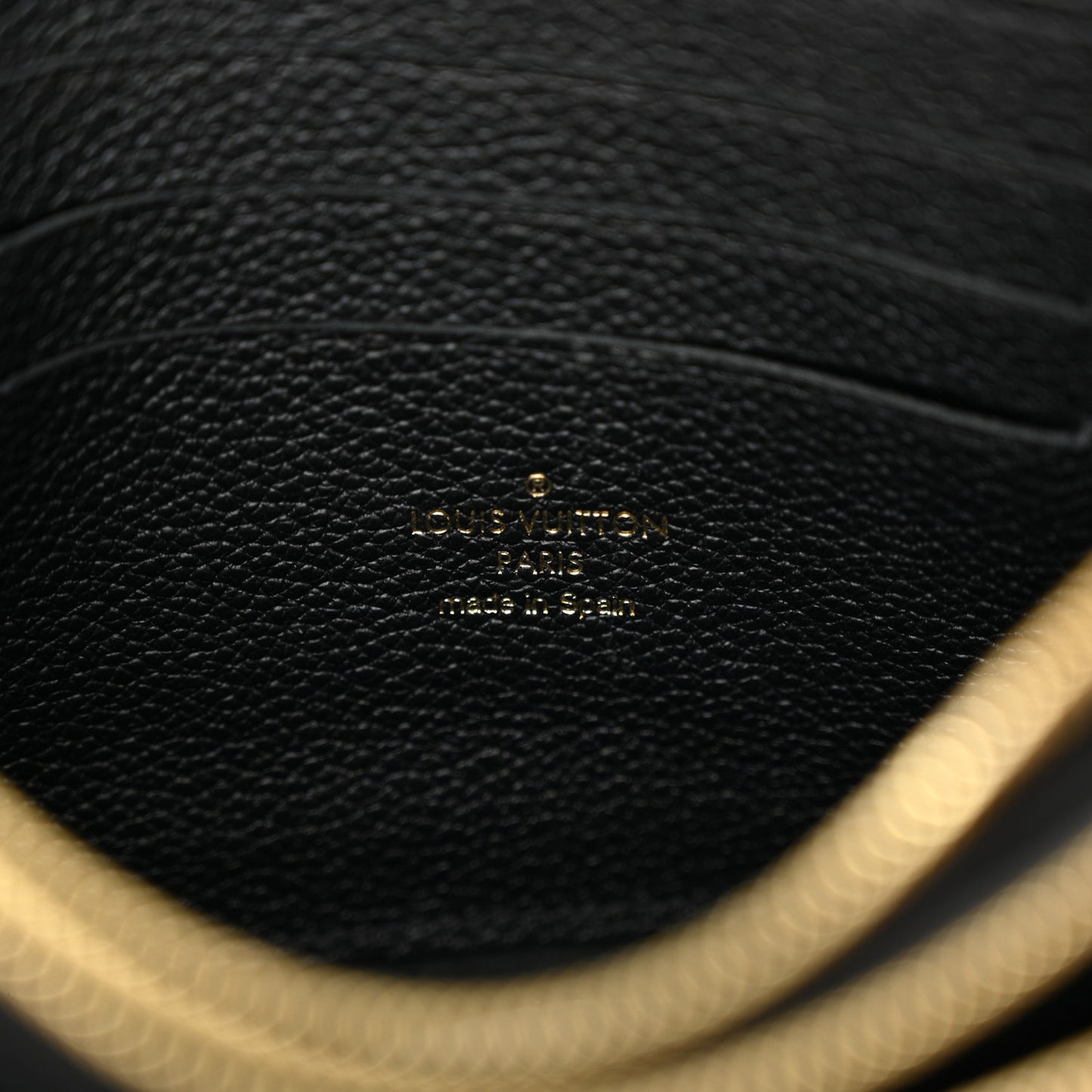 Empreinte Double Zip Pochette Black