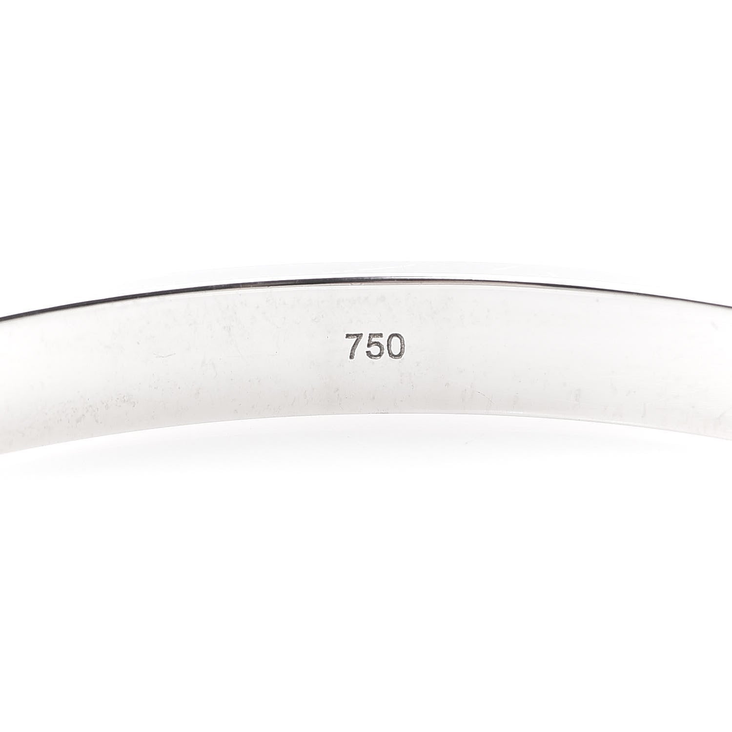 Cartier 18K White Gold LOVE Bracelet 18 4 of 6