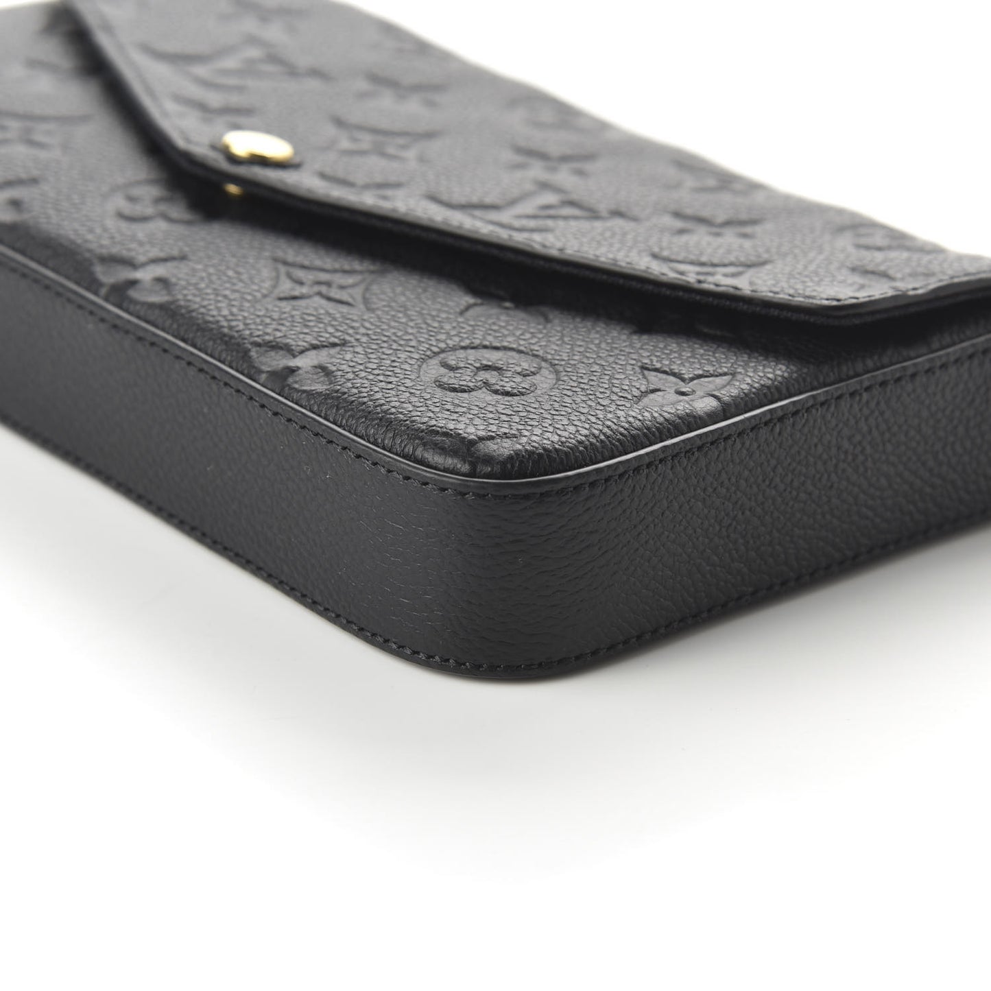 Empreinte Pochette Felicie Chain Wallet Black
