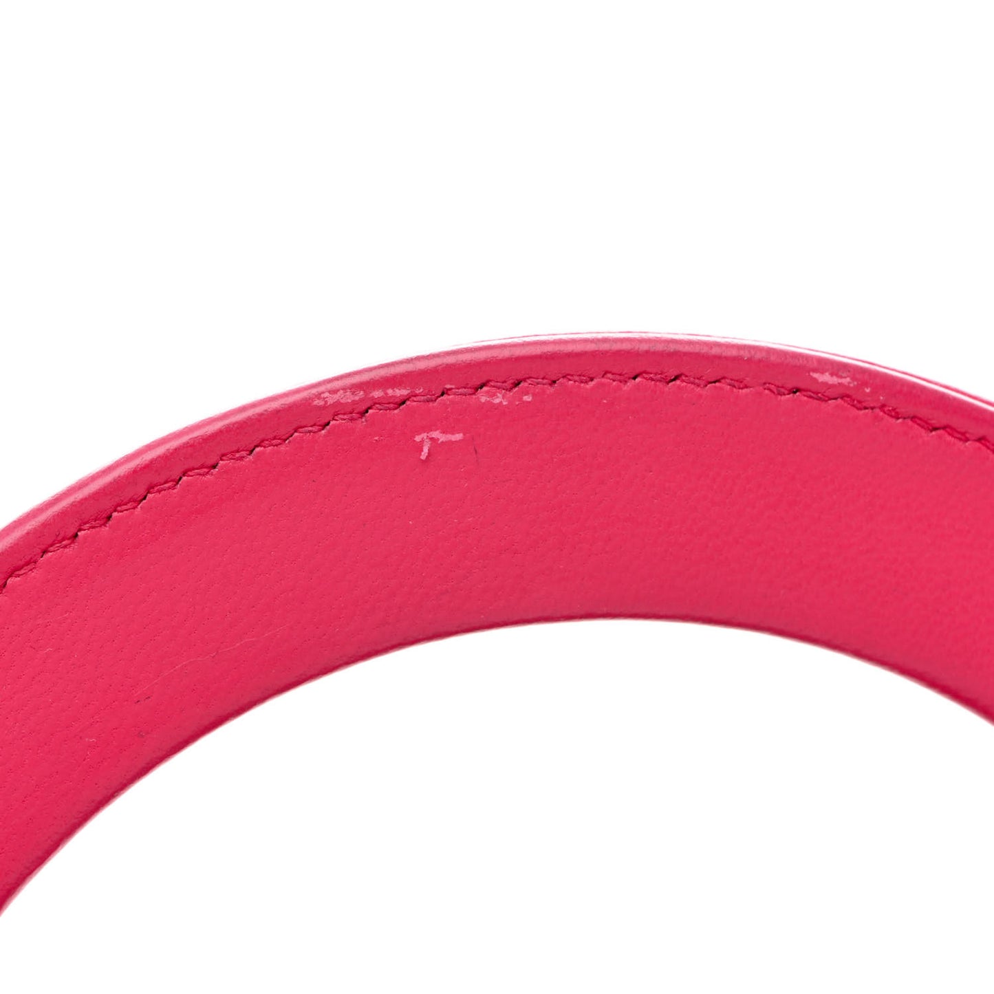 Lambskin Cannage Medium Lady Dior Fuchsia