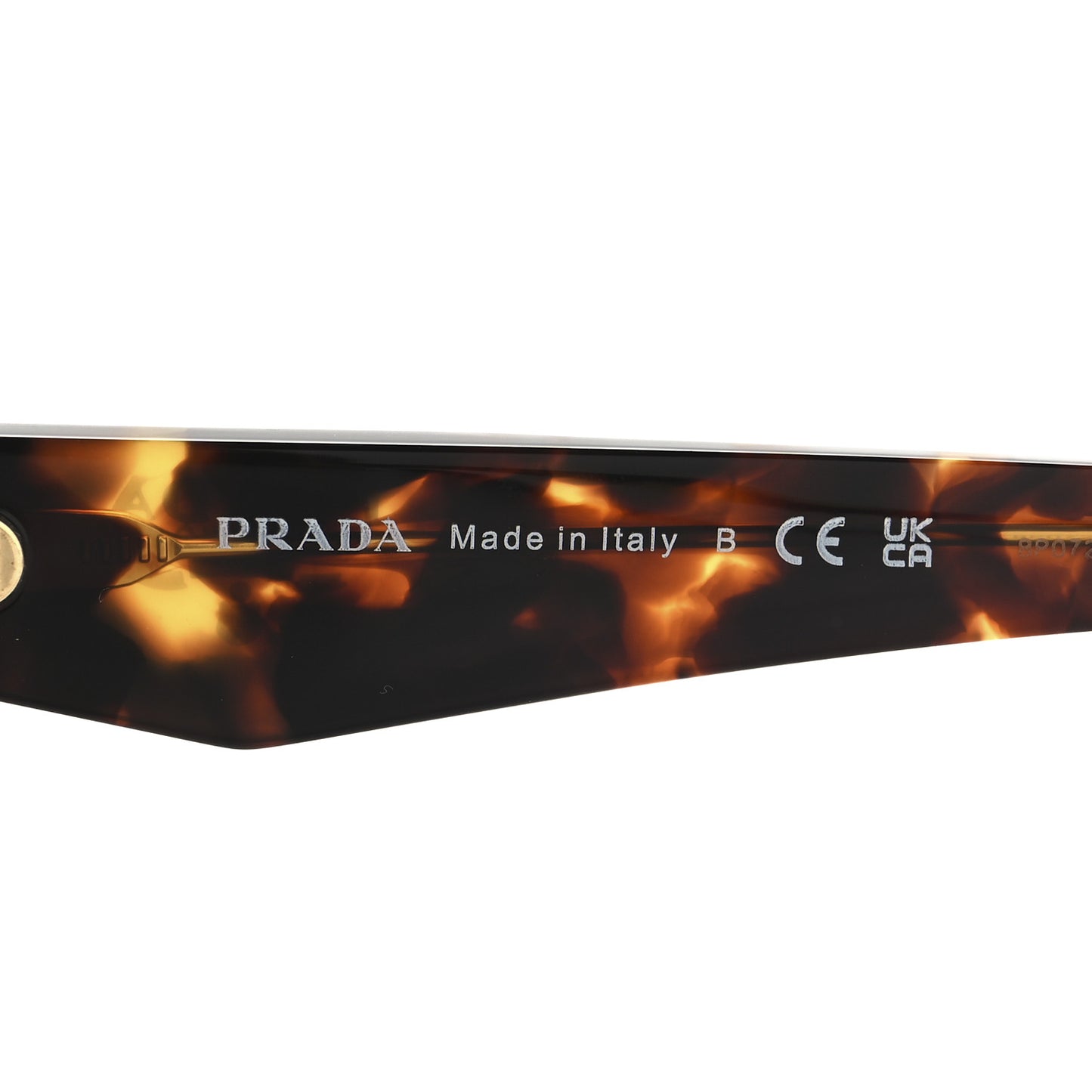 Acetate Oval Sunglasses SPR 26Z Tortoise
