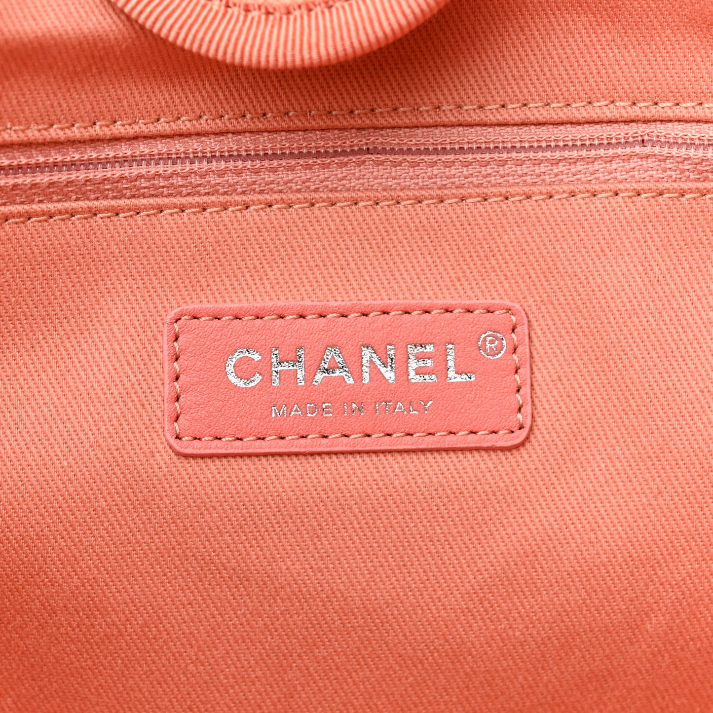 Mixed Fibers Small Deauville Tote Light Orange