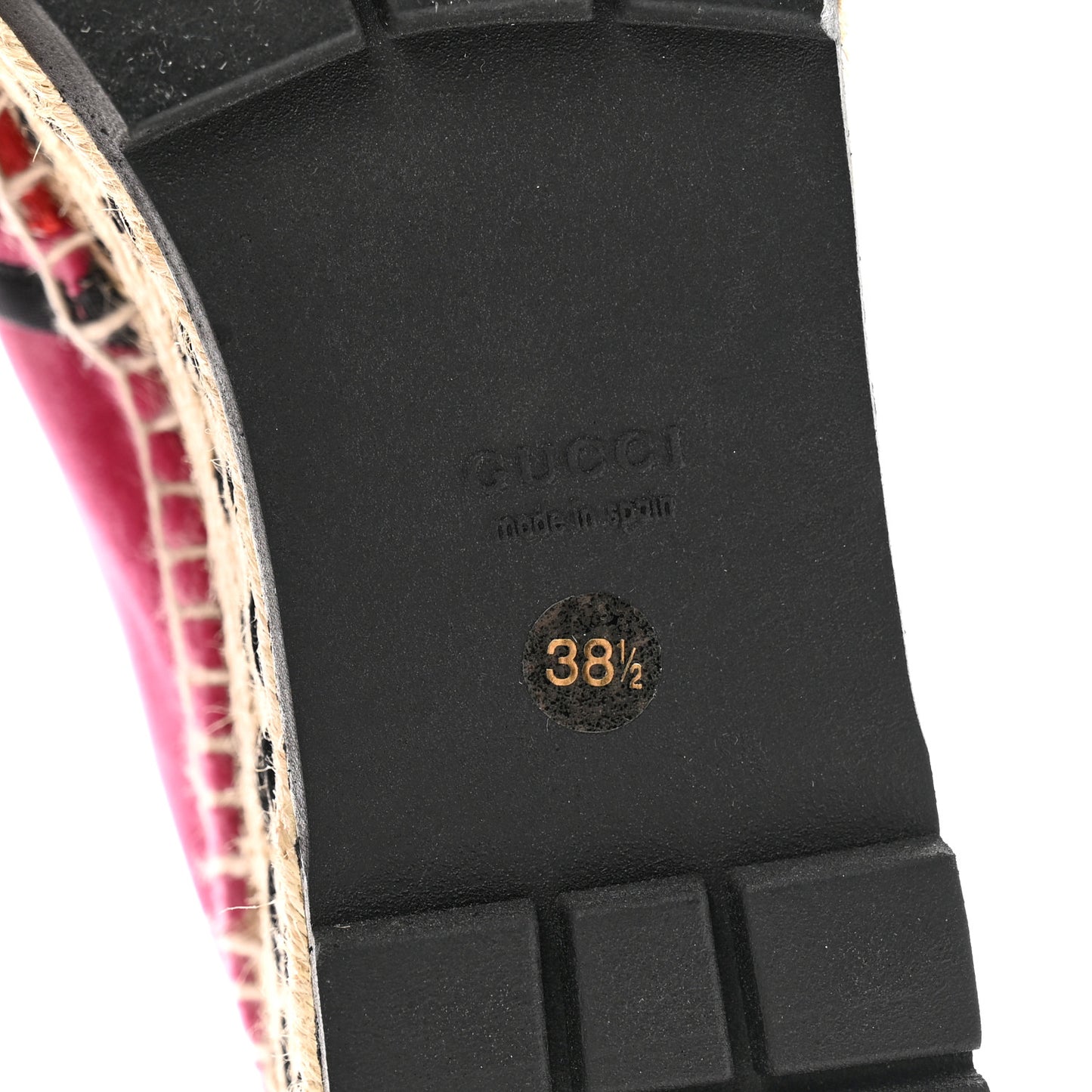 Velvet Sylvie Web Platform Espadrilles 38.5 Light Raspberry Rose