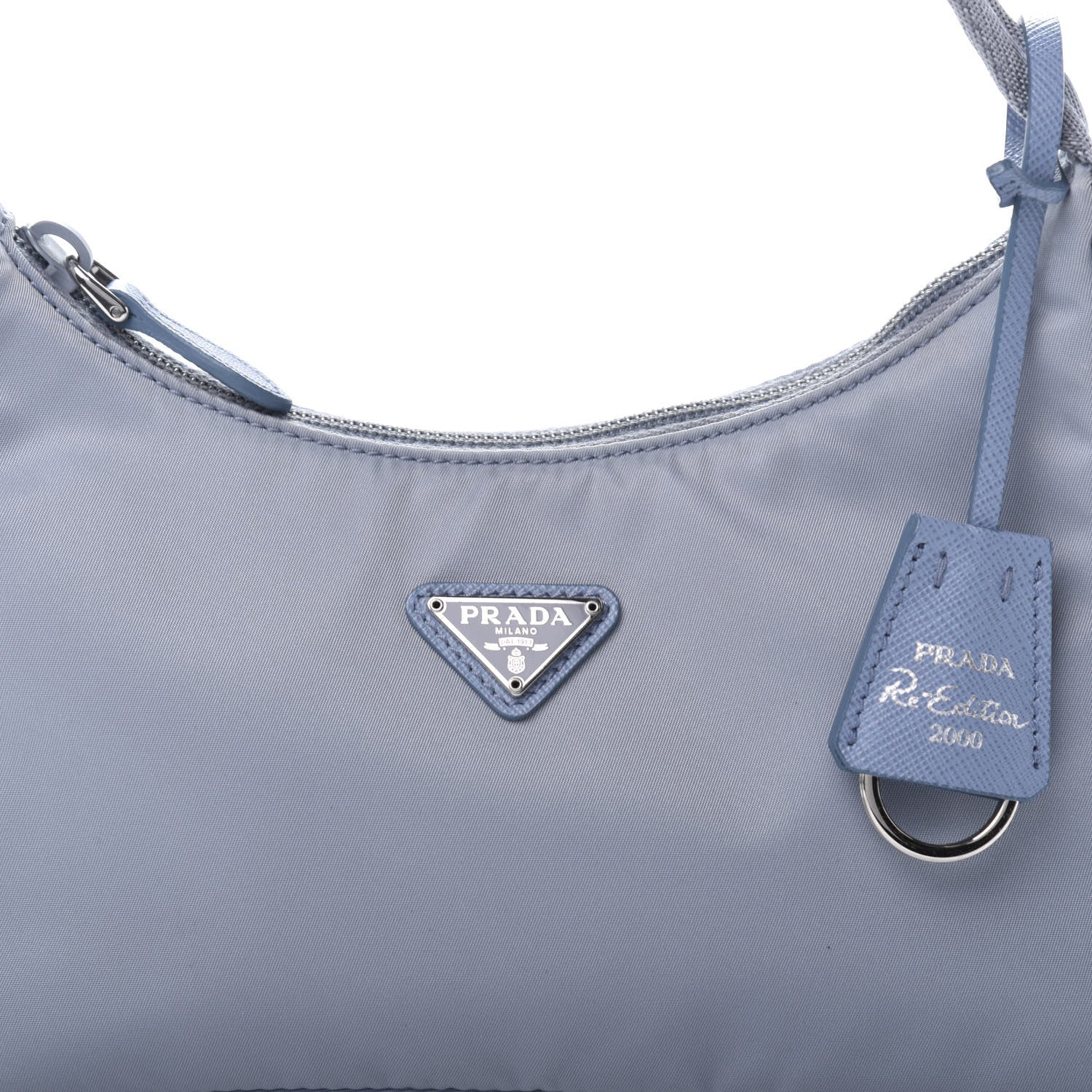 Prada Tessuto Nylon Mini Re-Edition 2000 Bag Astrale 11 of 11