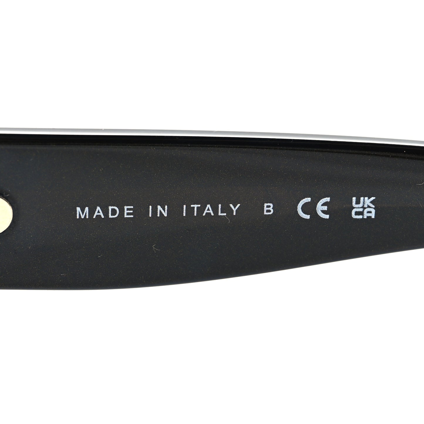 Acetate Crystal CC Rectangle Sunglasses 5468B Brown