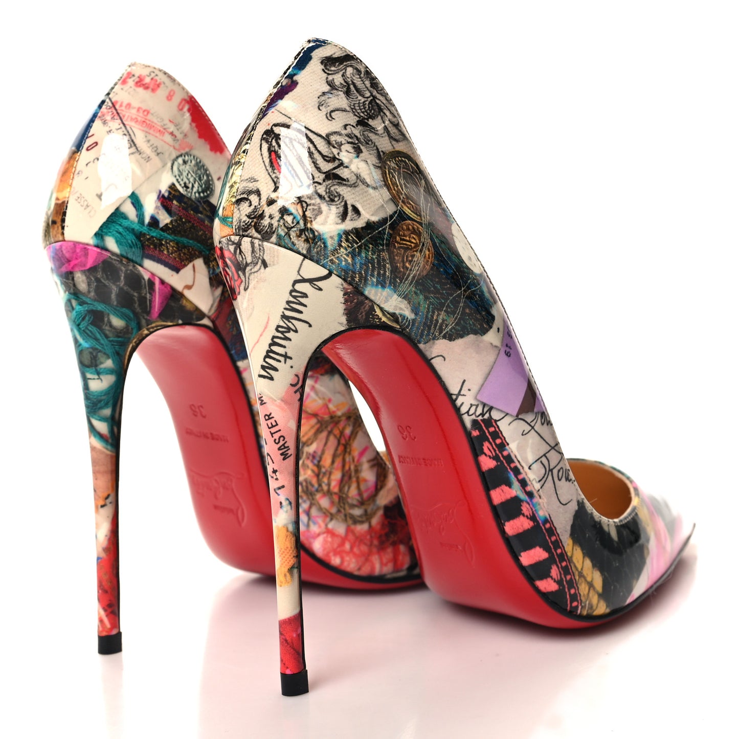 Patent Trash So Kate 100 Pumps 36 Multicolor