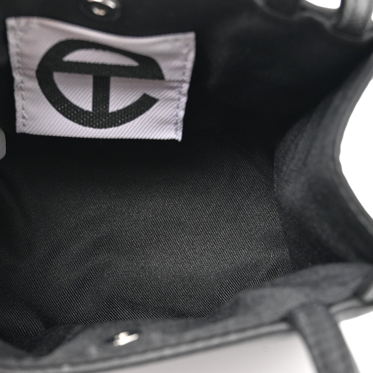 Telfar Vegan Leather Small Shopping Bag Black 5 of 9