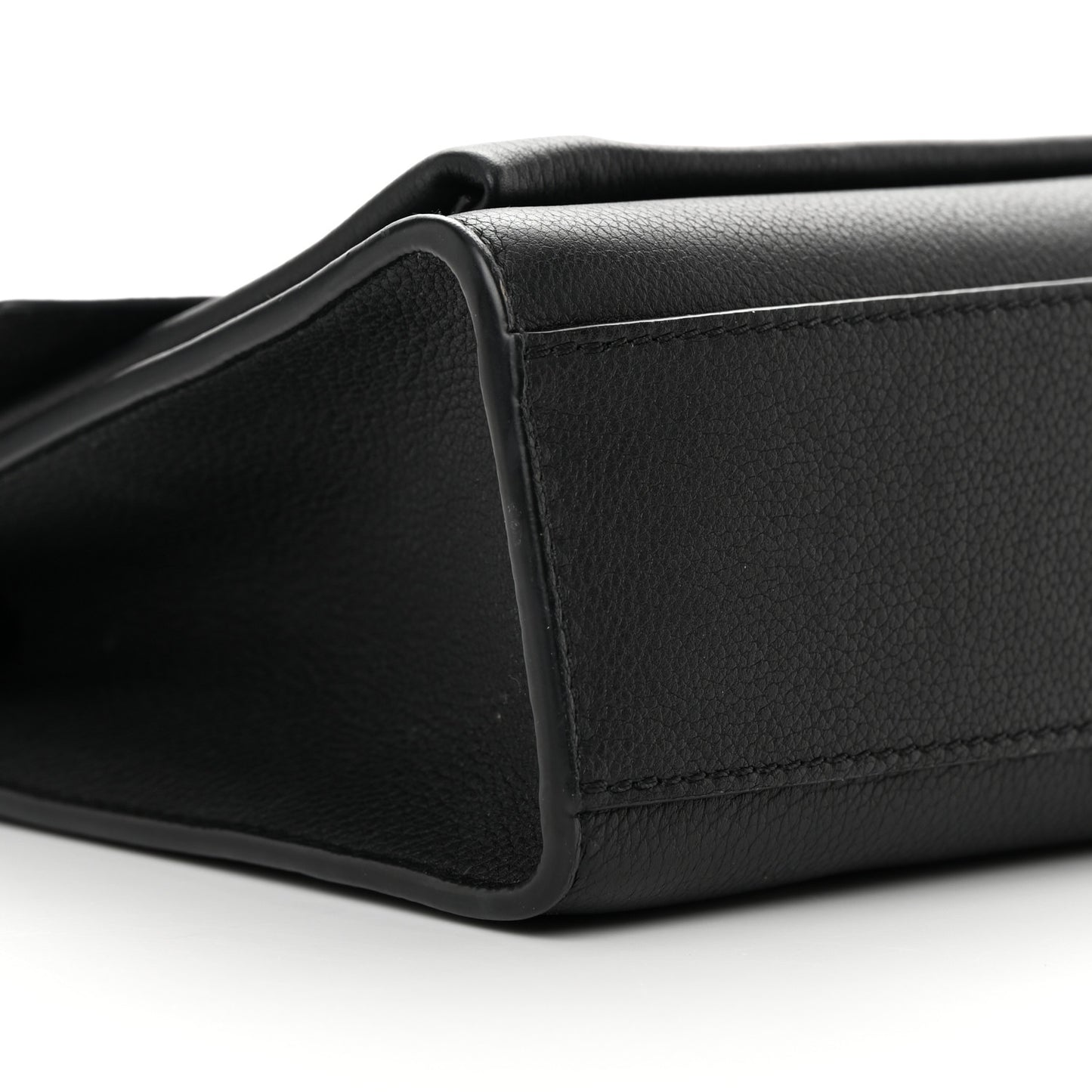 Soft Calfskin Mylockme Chain Bag BB Black