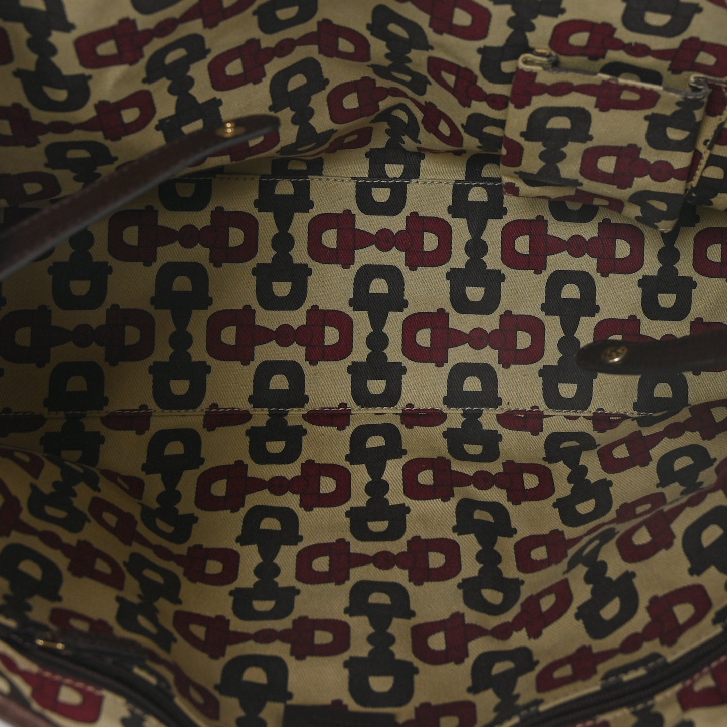 Guccissima Medium Princy Tote Dark Brown