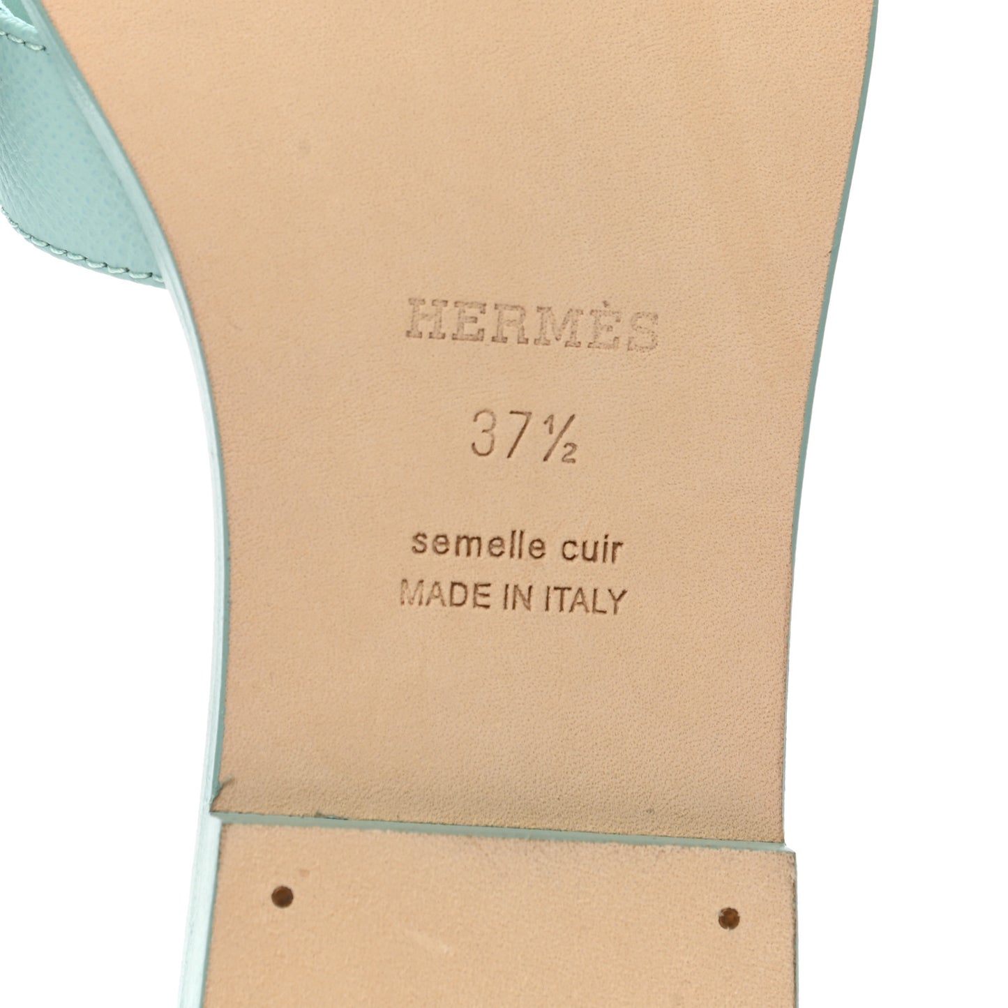 Epsom Oran Sandals 37.5 Vert Embrun