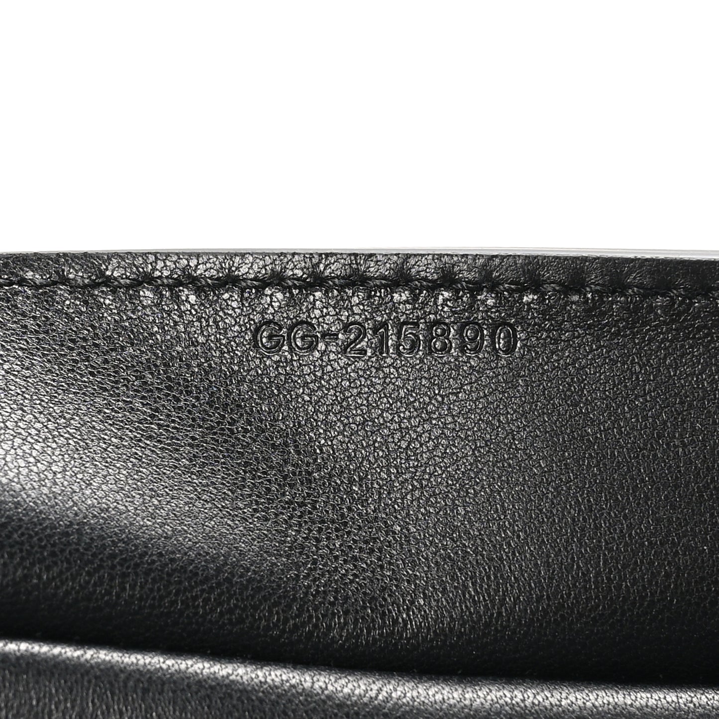Calfskin Large Hug Pouch Black