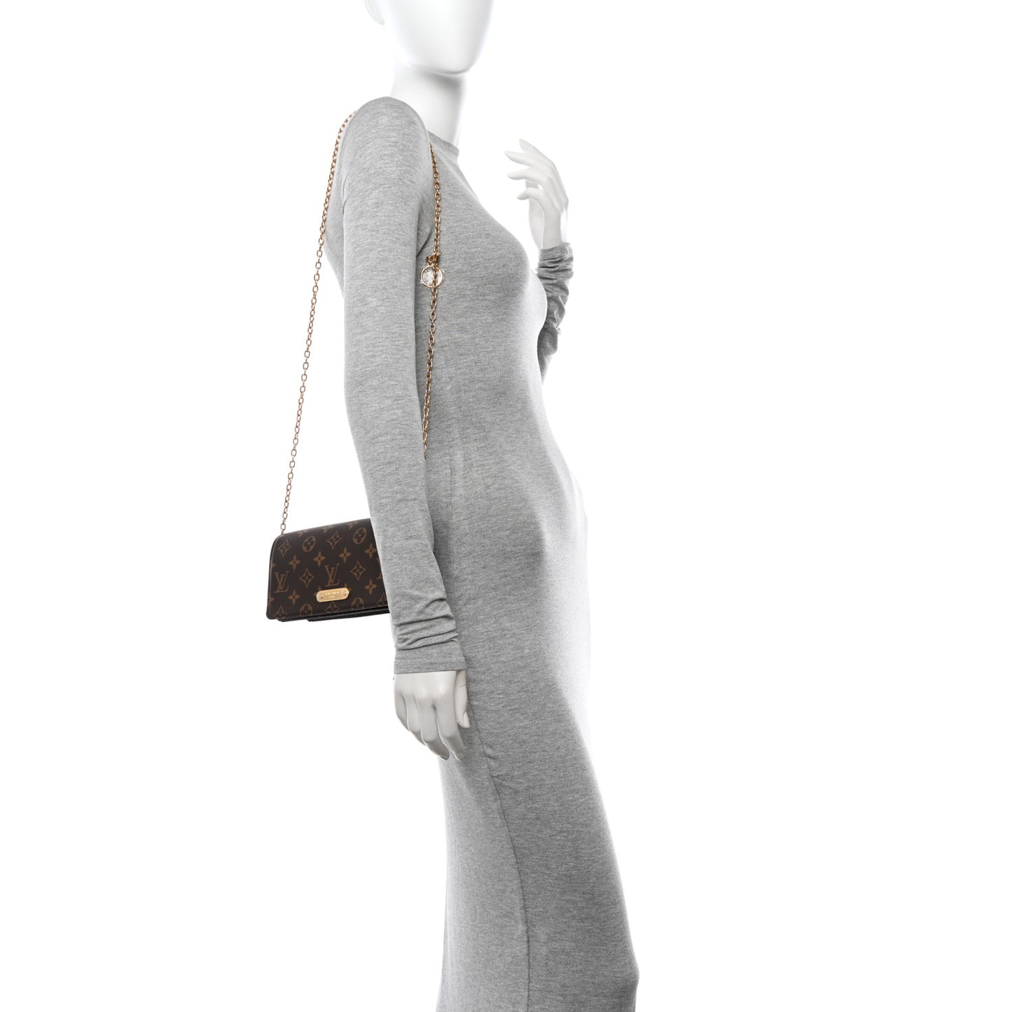Monogram Lily Wallet On Chain