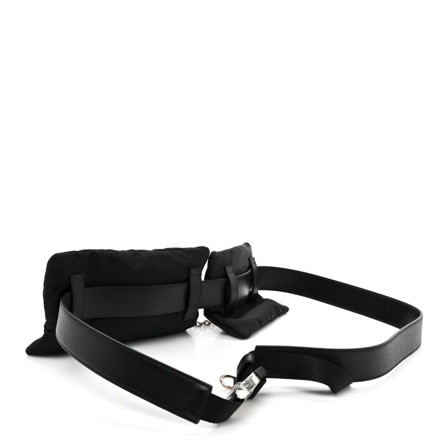 Tessuto Nylon Saffiano Belt Bag 110 44 Black