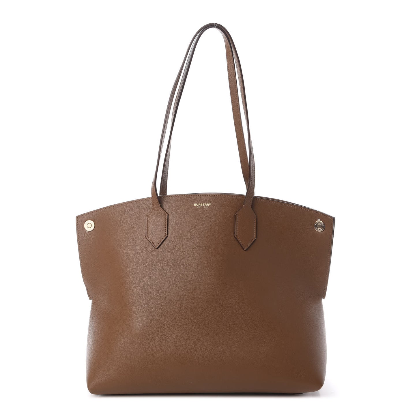 Calfskin Medium Society Tote Dusty Caramel
