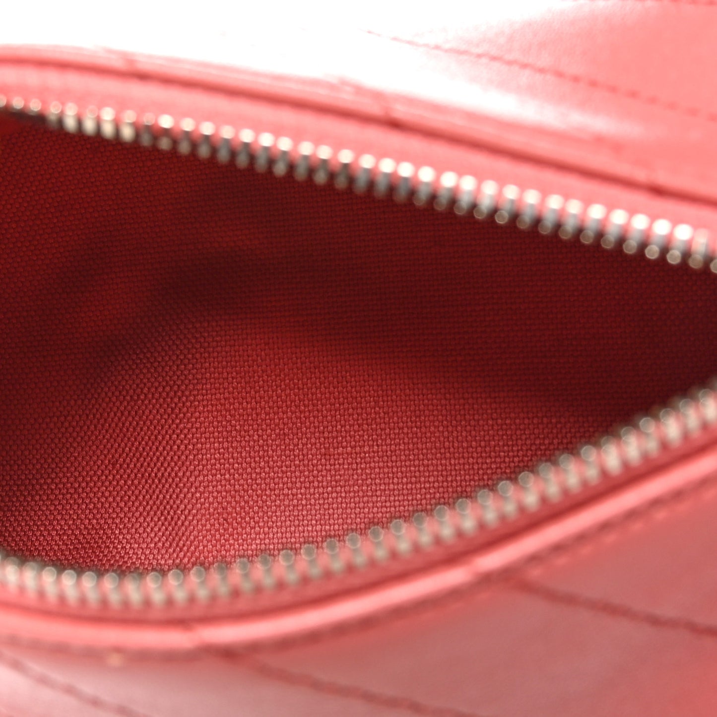 Sakai Be Green Calfskin Diagonal Stitched Mini Blondie Barrel Shoulder Bag Pink