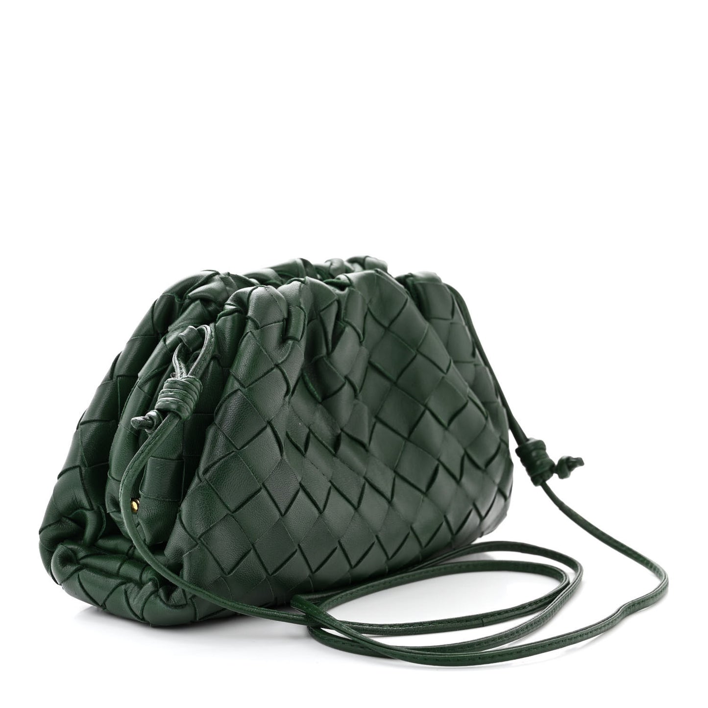 Nappa Intrecciato The Mini Pouch Raintree