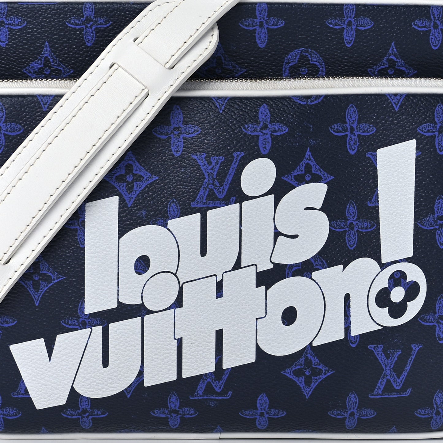 Monogram Everyday LV Discovery Messenger Blue