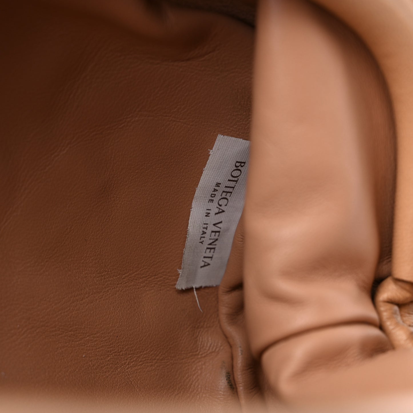 Nappa Intrecciato The Mini Pouch Almond