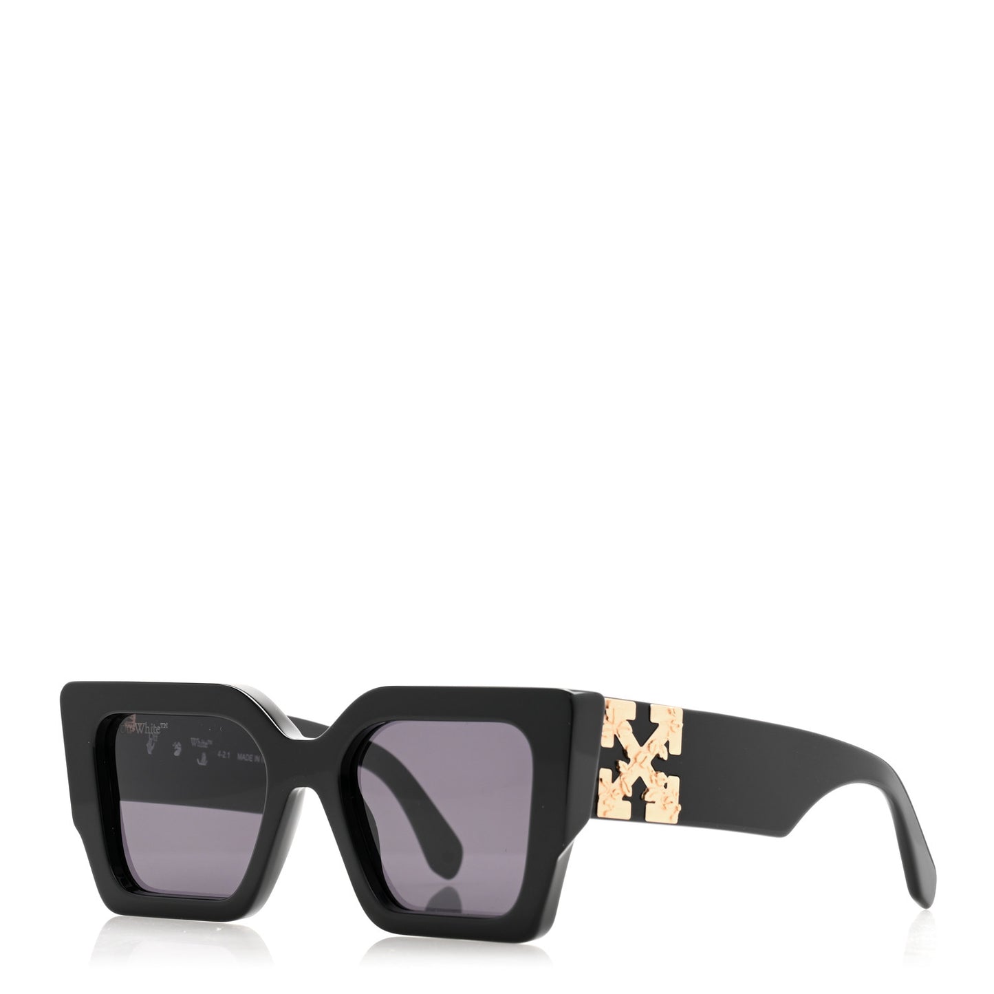 Acetate Square The Sun Sunglasses Black