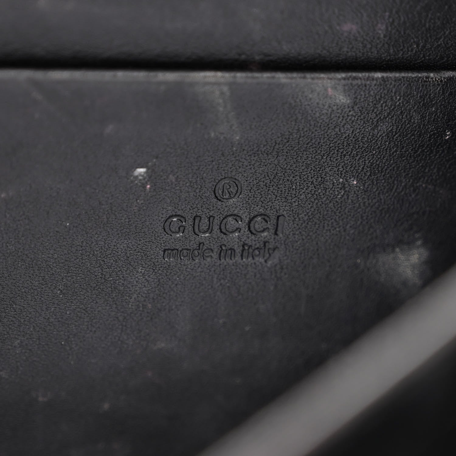 Gucci Calfskin Matelasse GG Marmont Chain Wallet Black 6 of 22