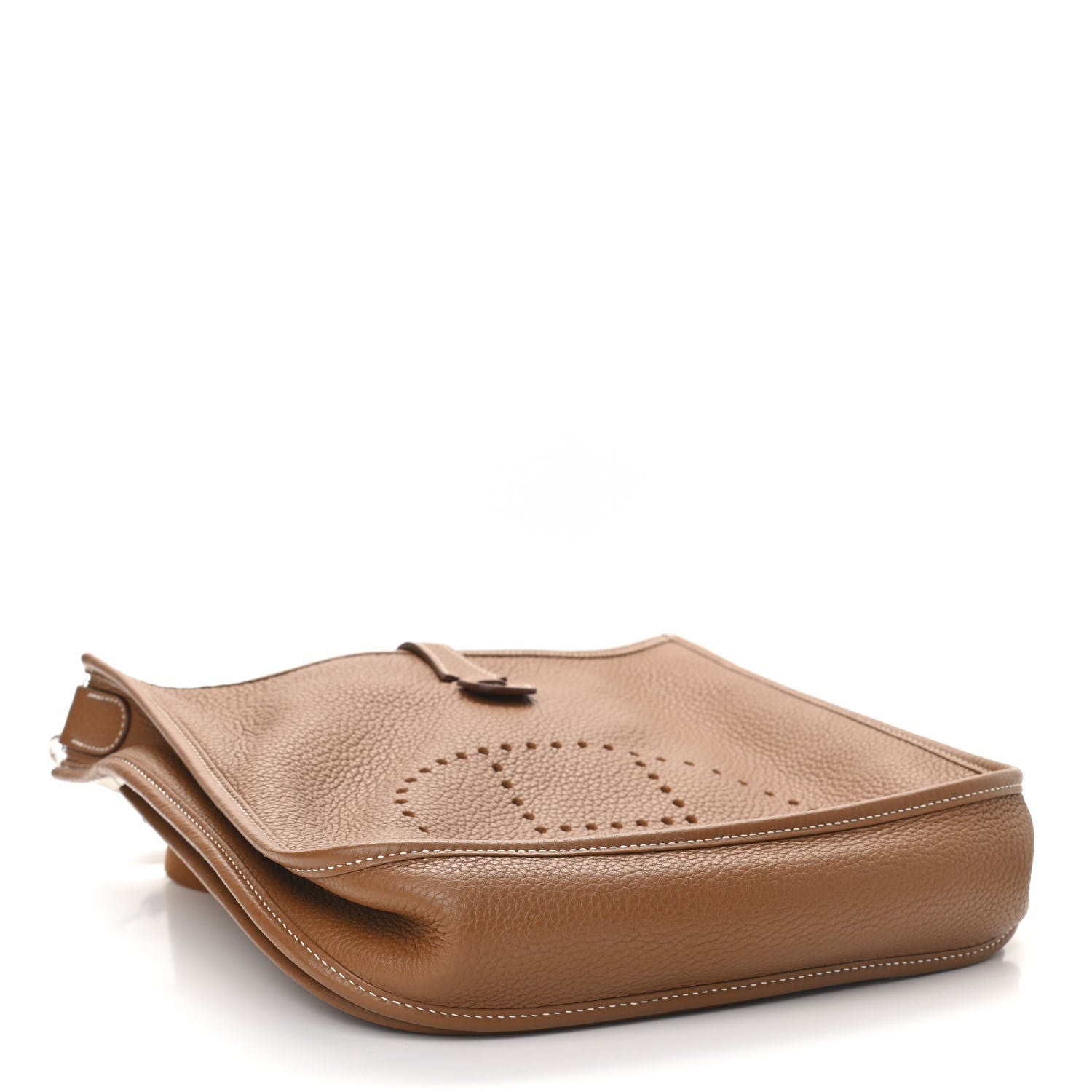 Hermes Taurillon Clemence Evelyne III PM Gold 4 of 10