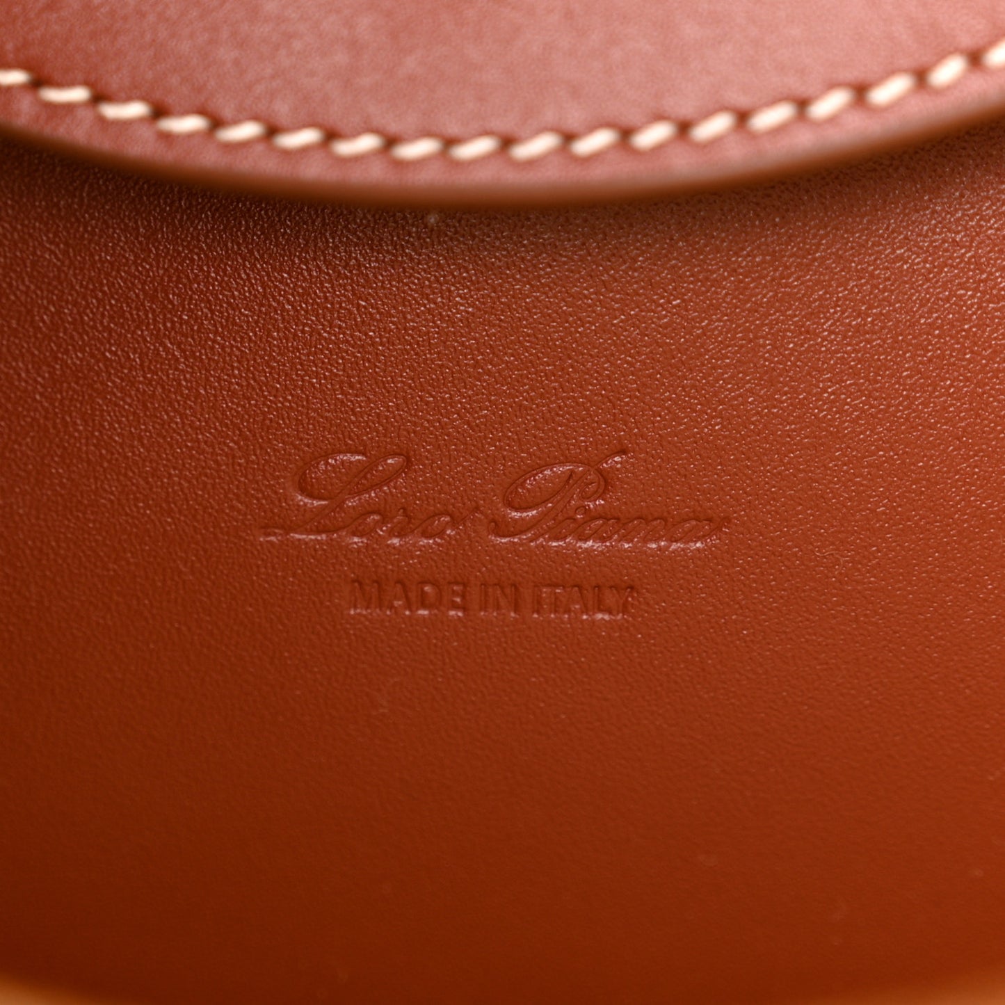 Saddle Calfskin Extra Bag L27 Deep Kummel