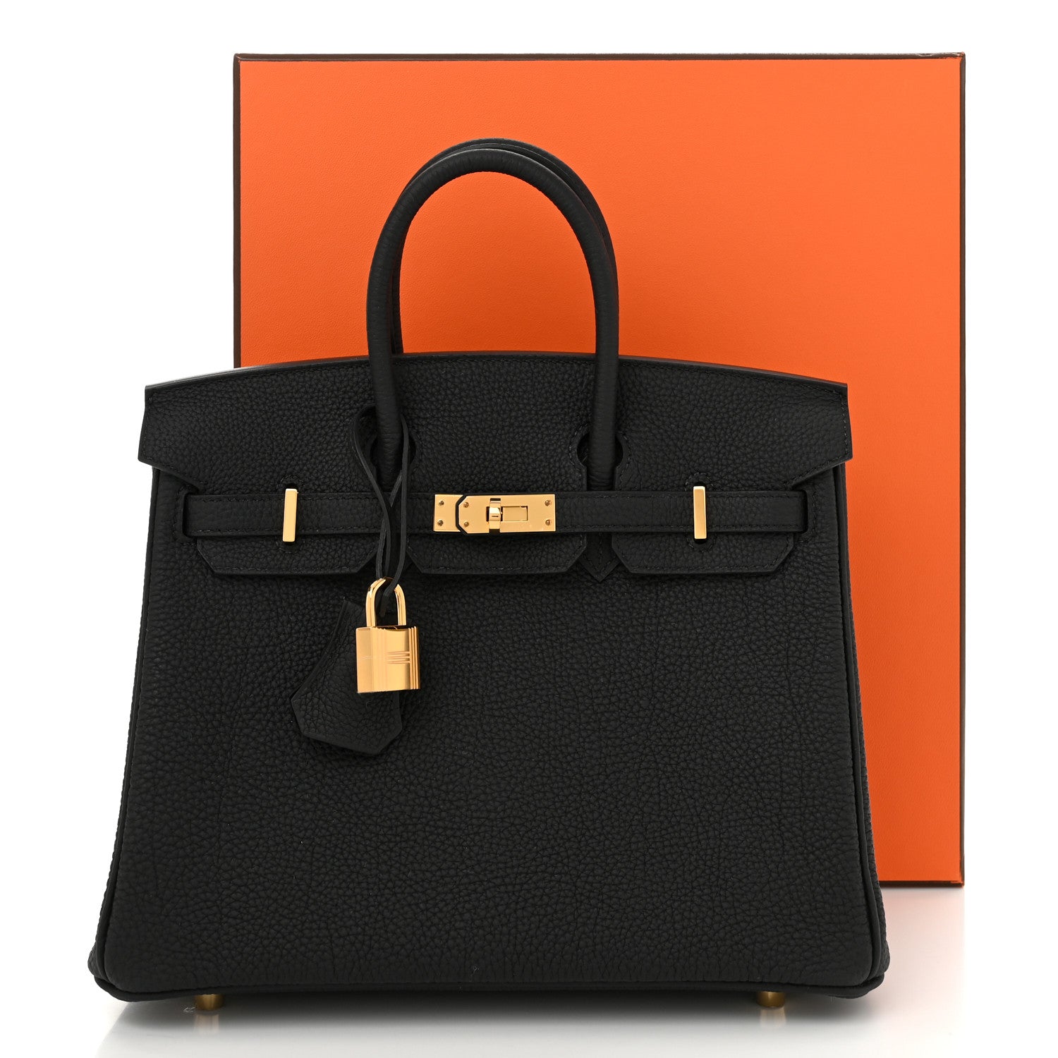 Hermes Togo Birkin 25 Black 11 of 11