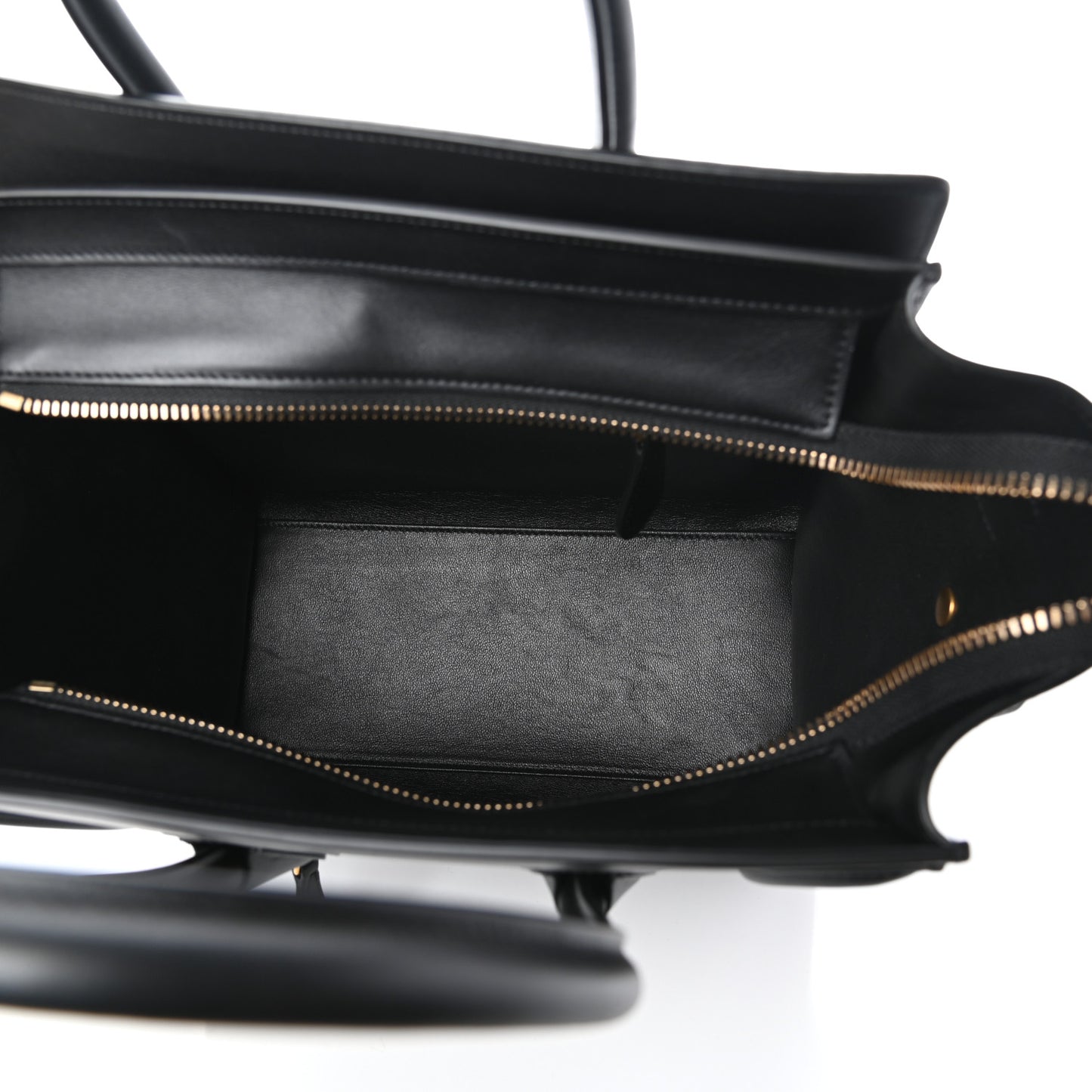 Smooth Calfskin Micro Luggage Black