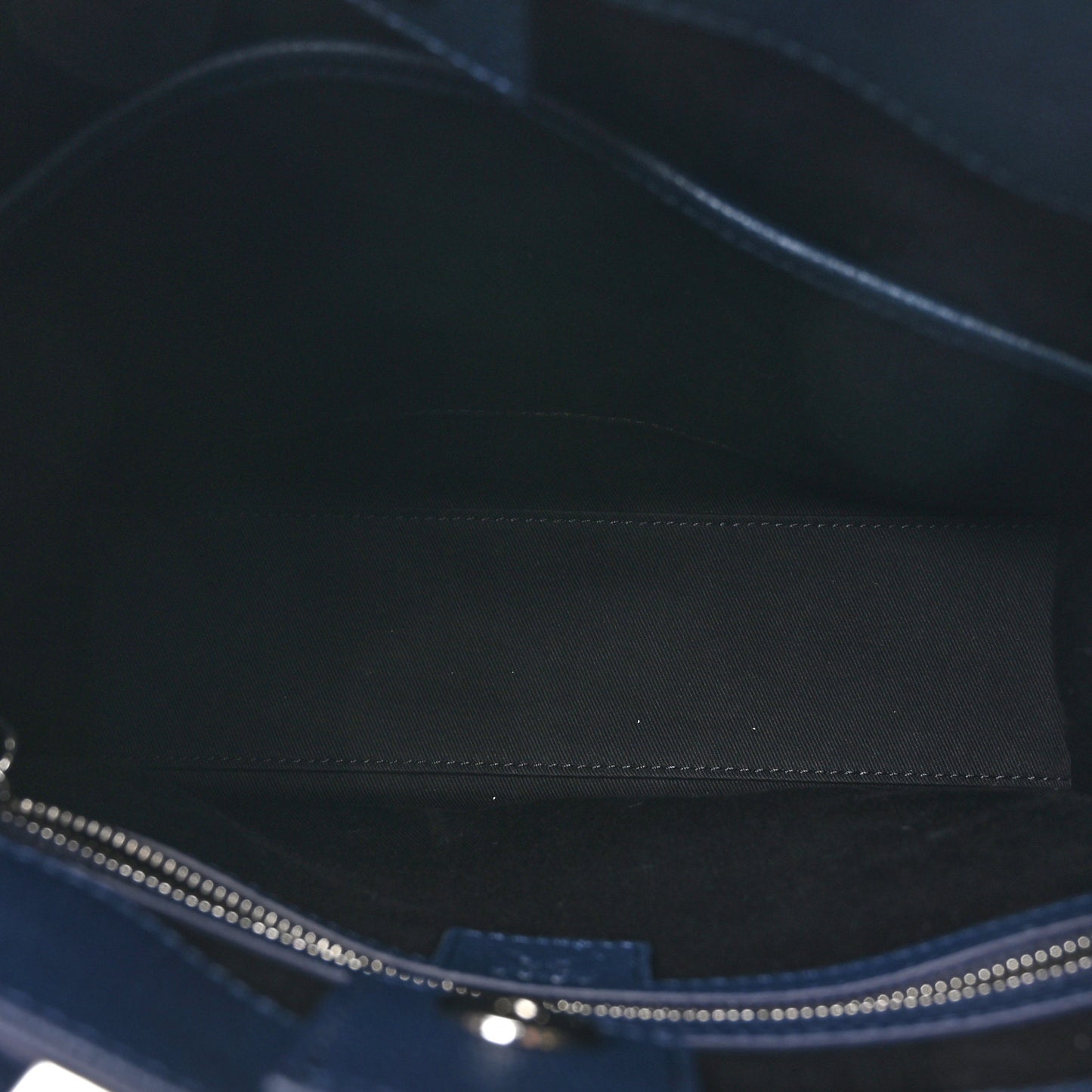 Grained Calfskin Camouflage Small Aren Tote Navy