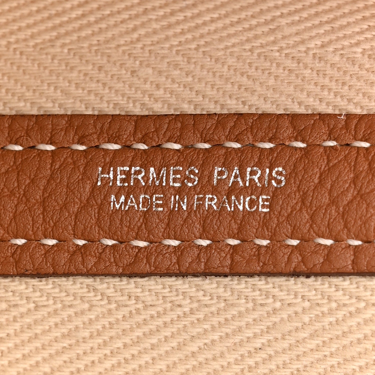 Hermes Toile Negonda Garden Party 30 TPM Tote Gold 6 of 11