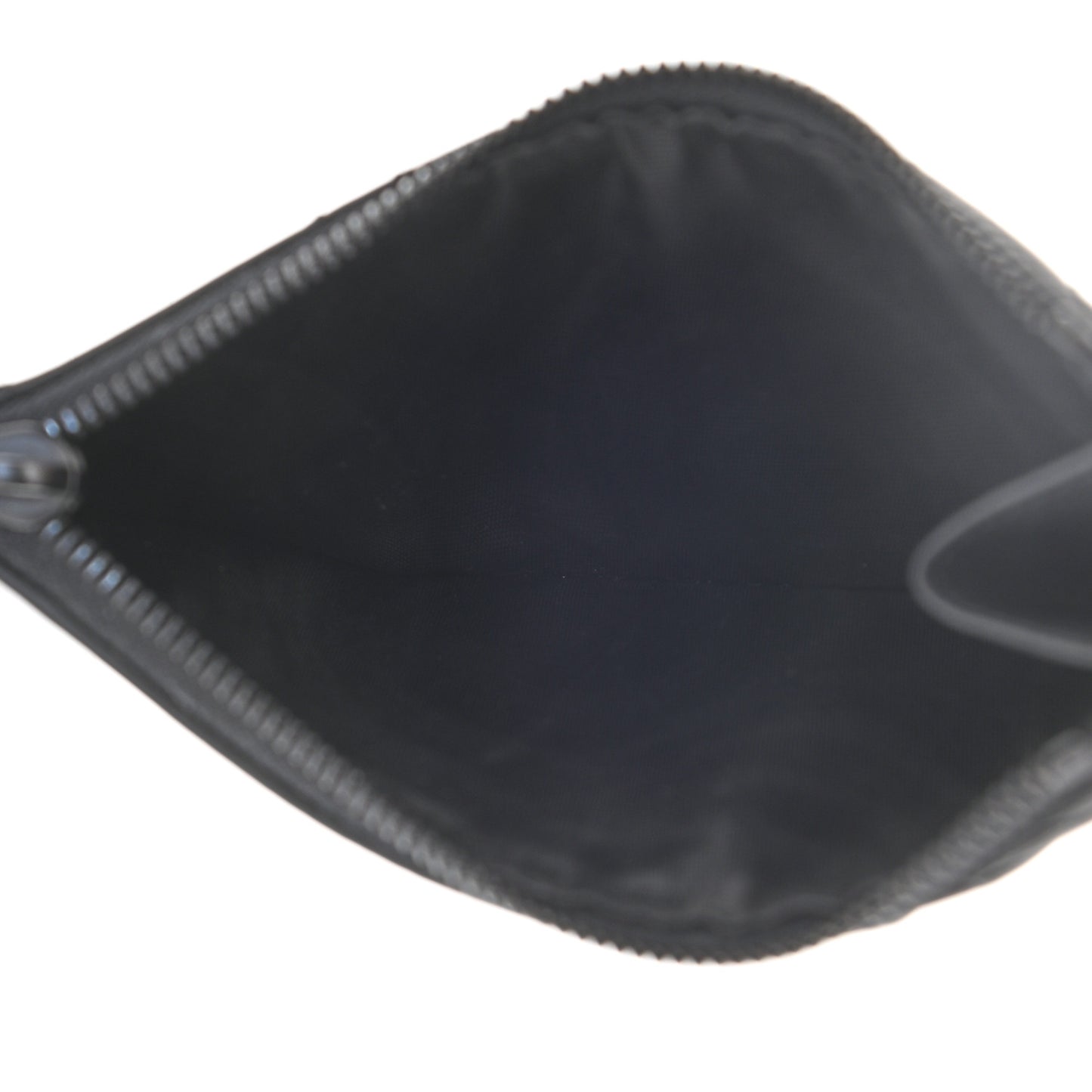 Ultra Matte Lambskin Cannage Small Lady Dior Zip Card Holder Black