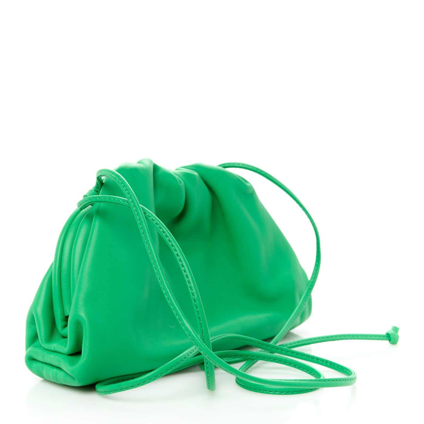 Butter Calfskin The Mini Pouch Parakeet