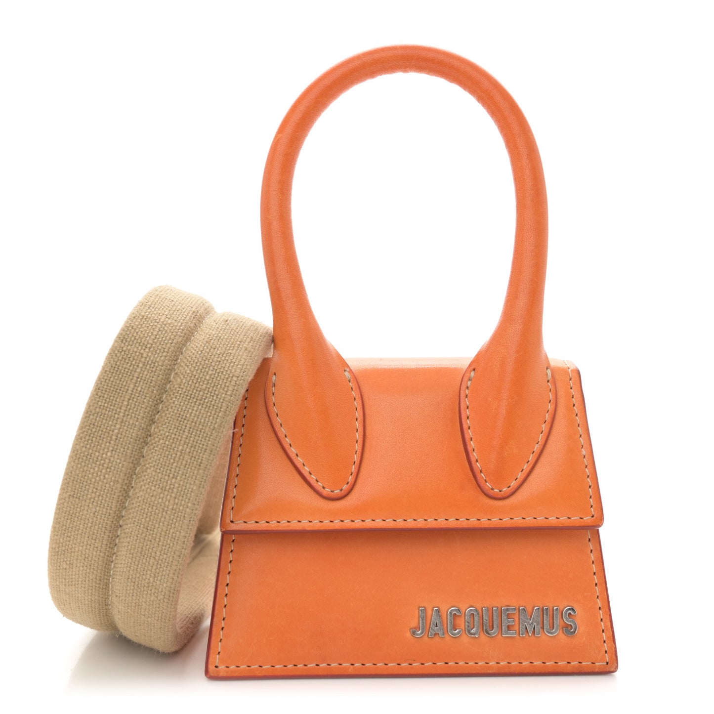Smooth Calfskin Le Chiquito Homme Orange