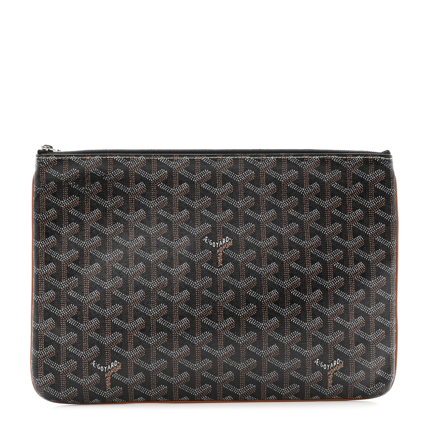 Goyardine Senat Pochette MM Black Gold