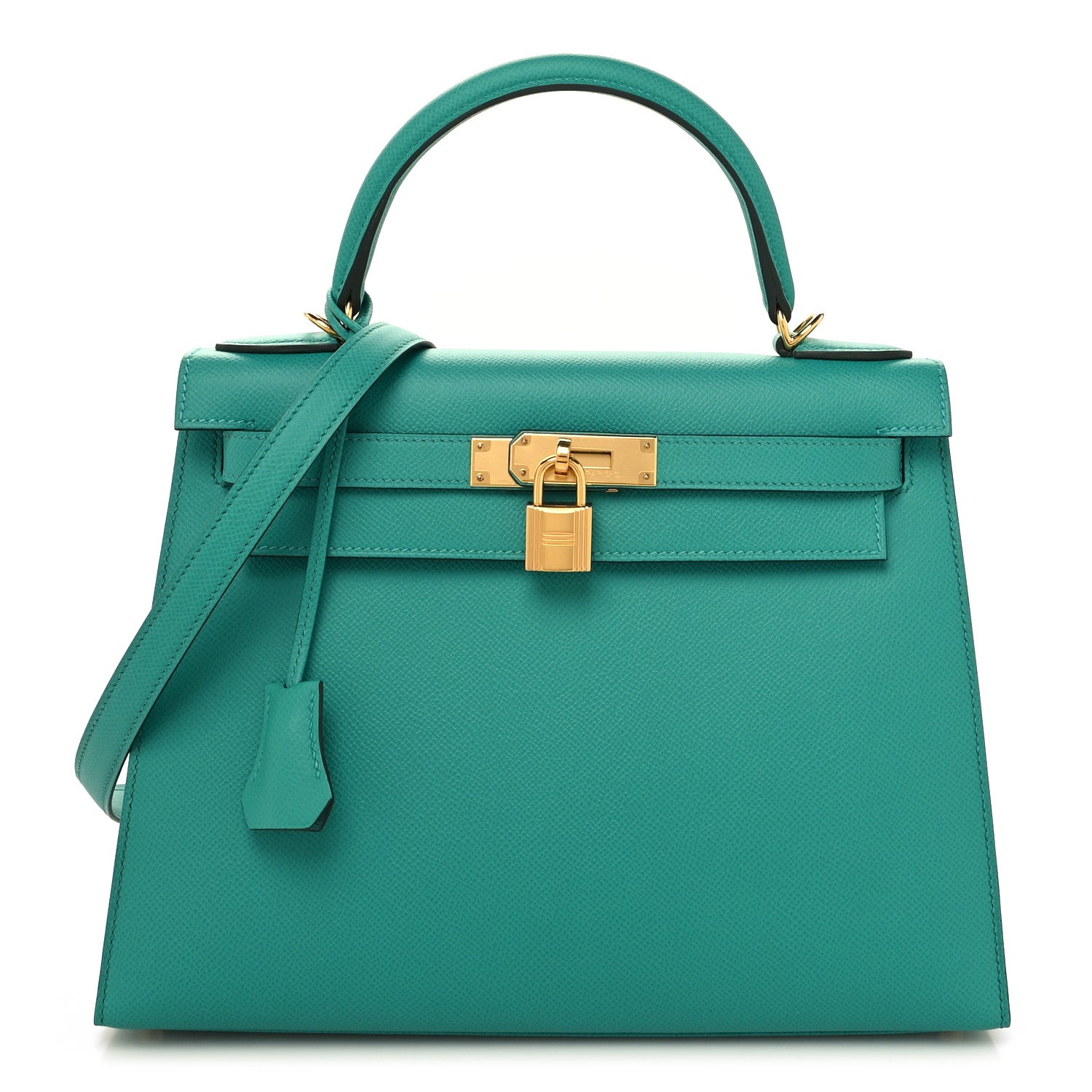 Hermes Epsom Kelly Sellier 28 Vert Verone 1 of 11