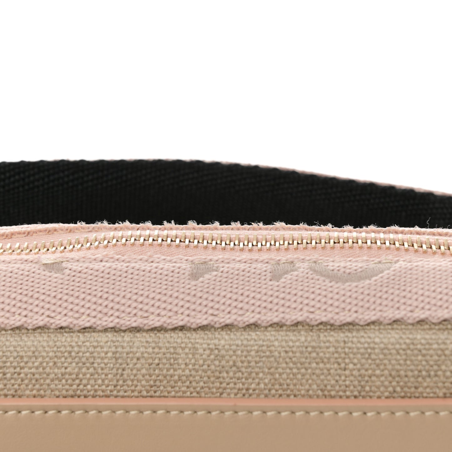 Linen Woody Belt Bag Blush Beige