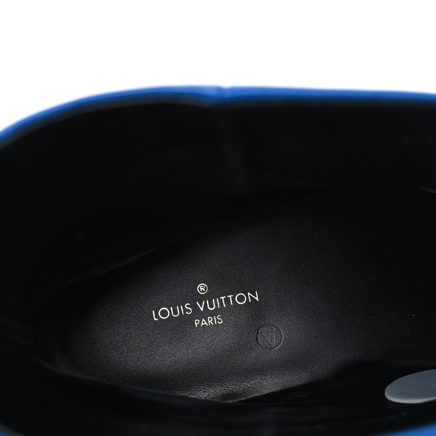 Calfskin Rhapsody Ankle Boots 40 Blue