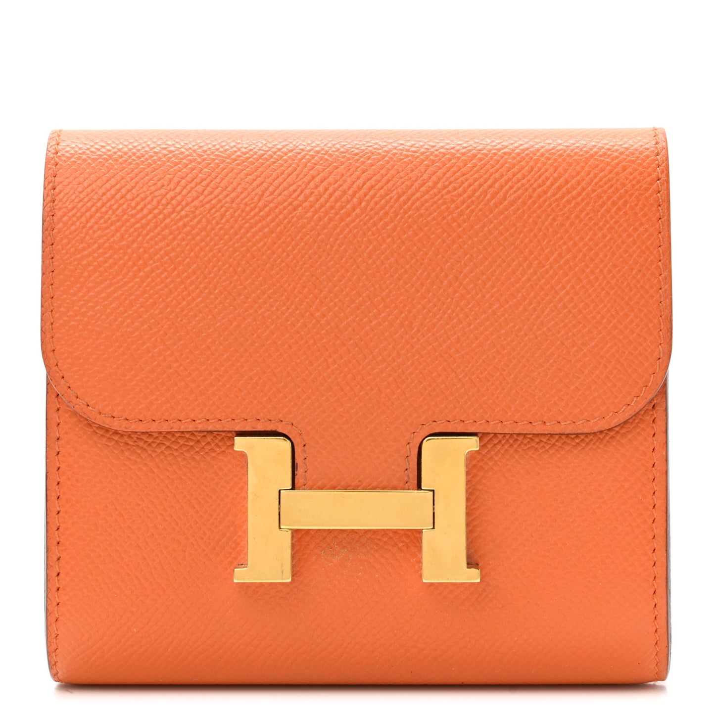 Epsom Constance Short Wallet Orange