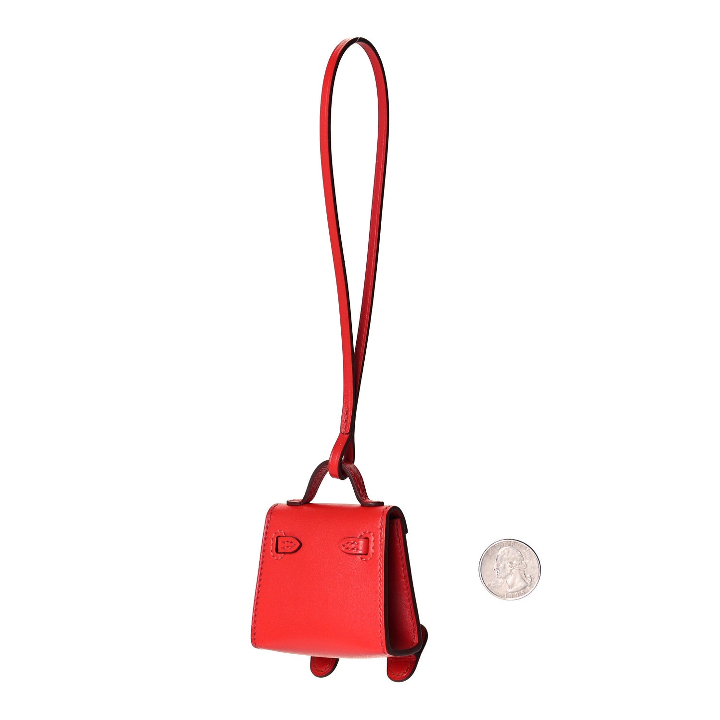 Tadelakt Chevre Mysore Kelly Quelle Idole Bag Charm Rose Sakura Sanguine Nata Sesame