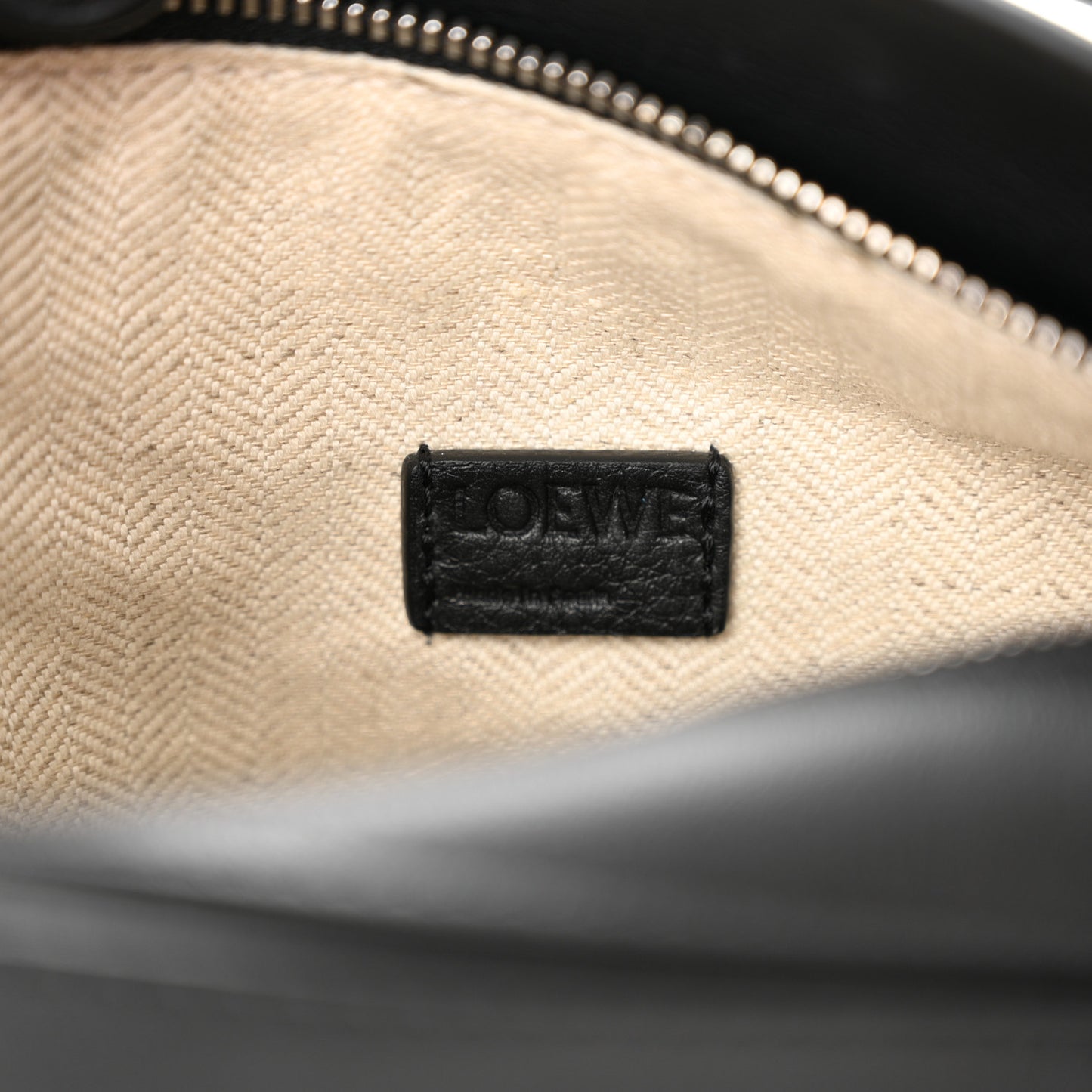 Calfskin Mini Puzzle Bag Black