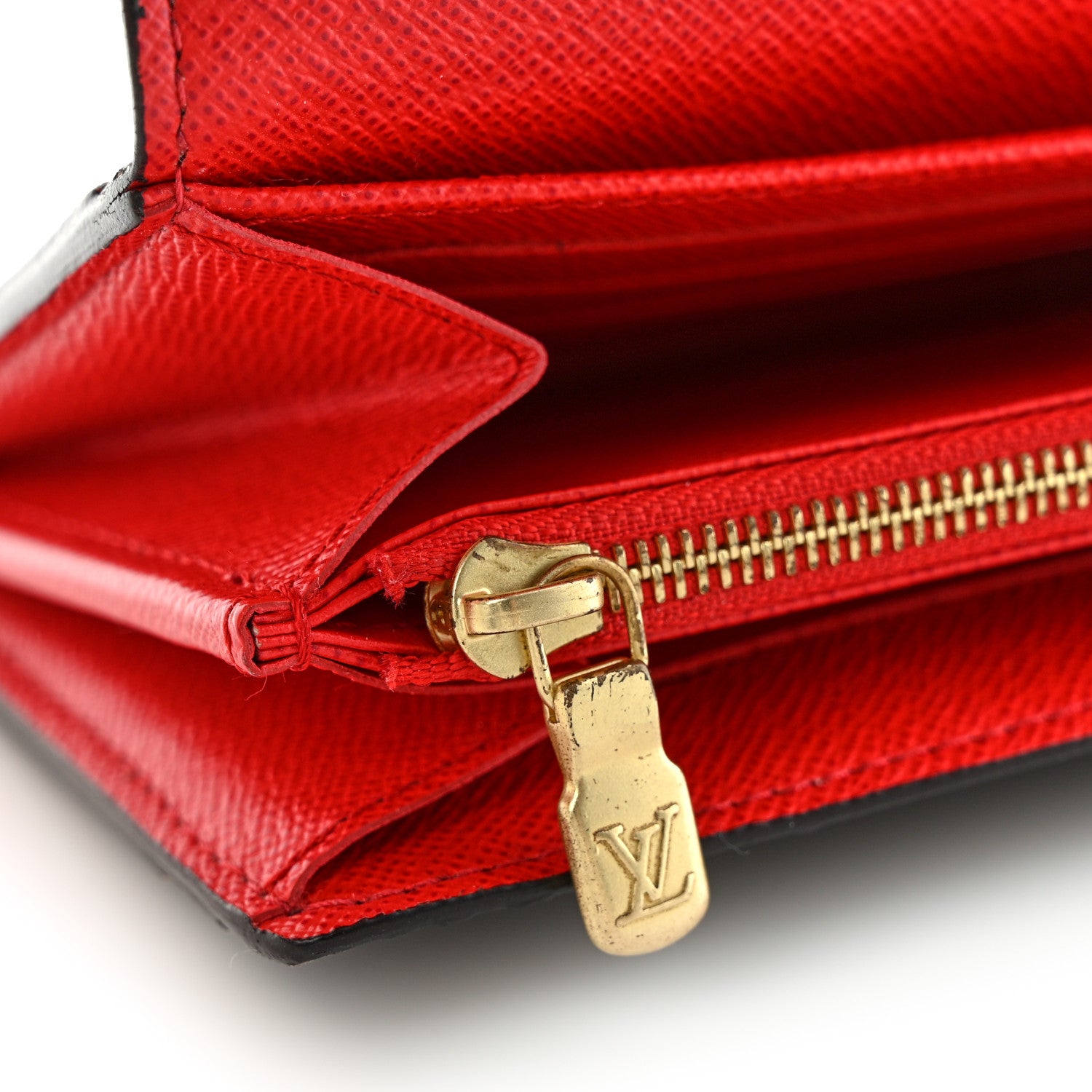 Louis Vuitton Monogram Sarah Wallet NM Coquelicot 12 of 12