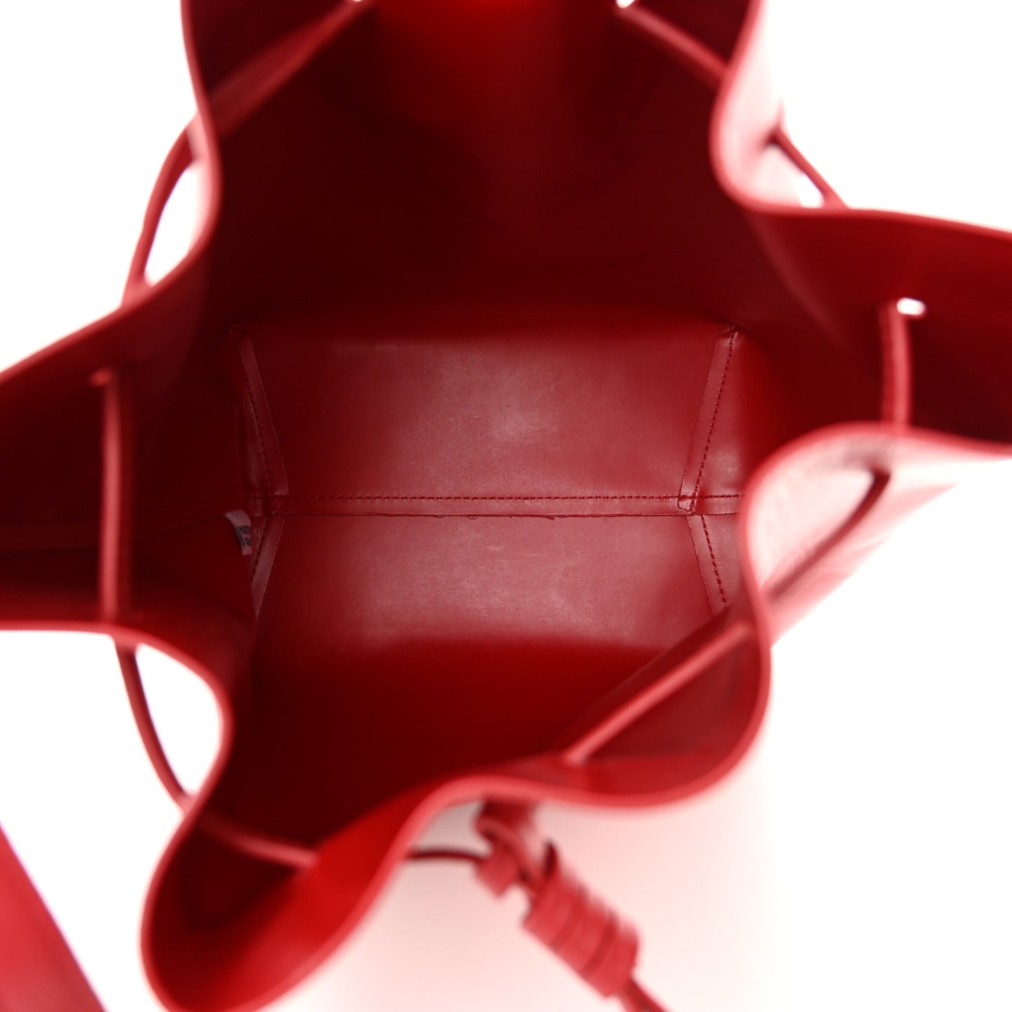 Calfskin Bucket Bag Flamma
