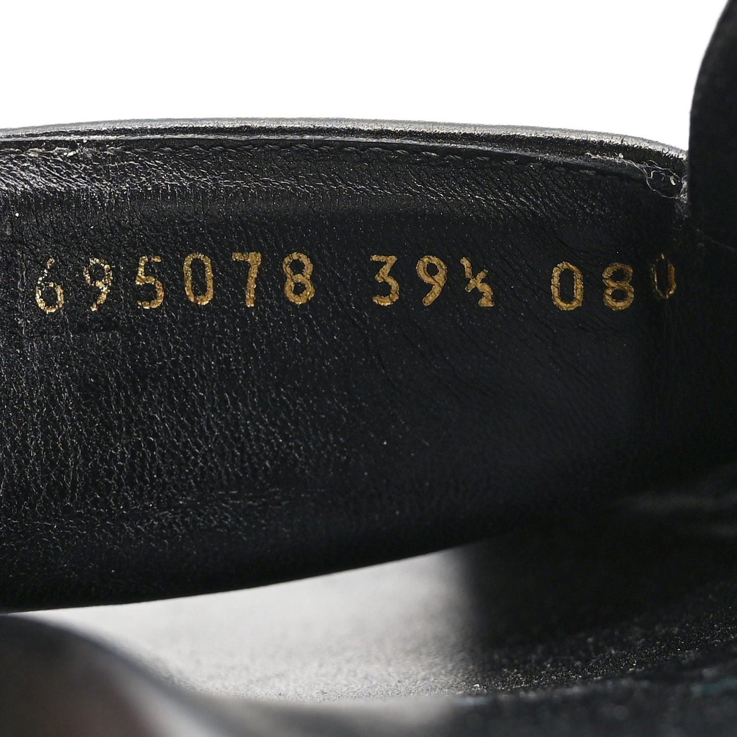 Monogram Maxi GG Granada Kid Angelina Platform 35mm Slingback Sandals 38 Camel Ebony Black