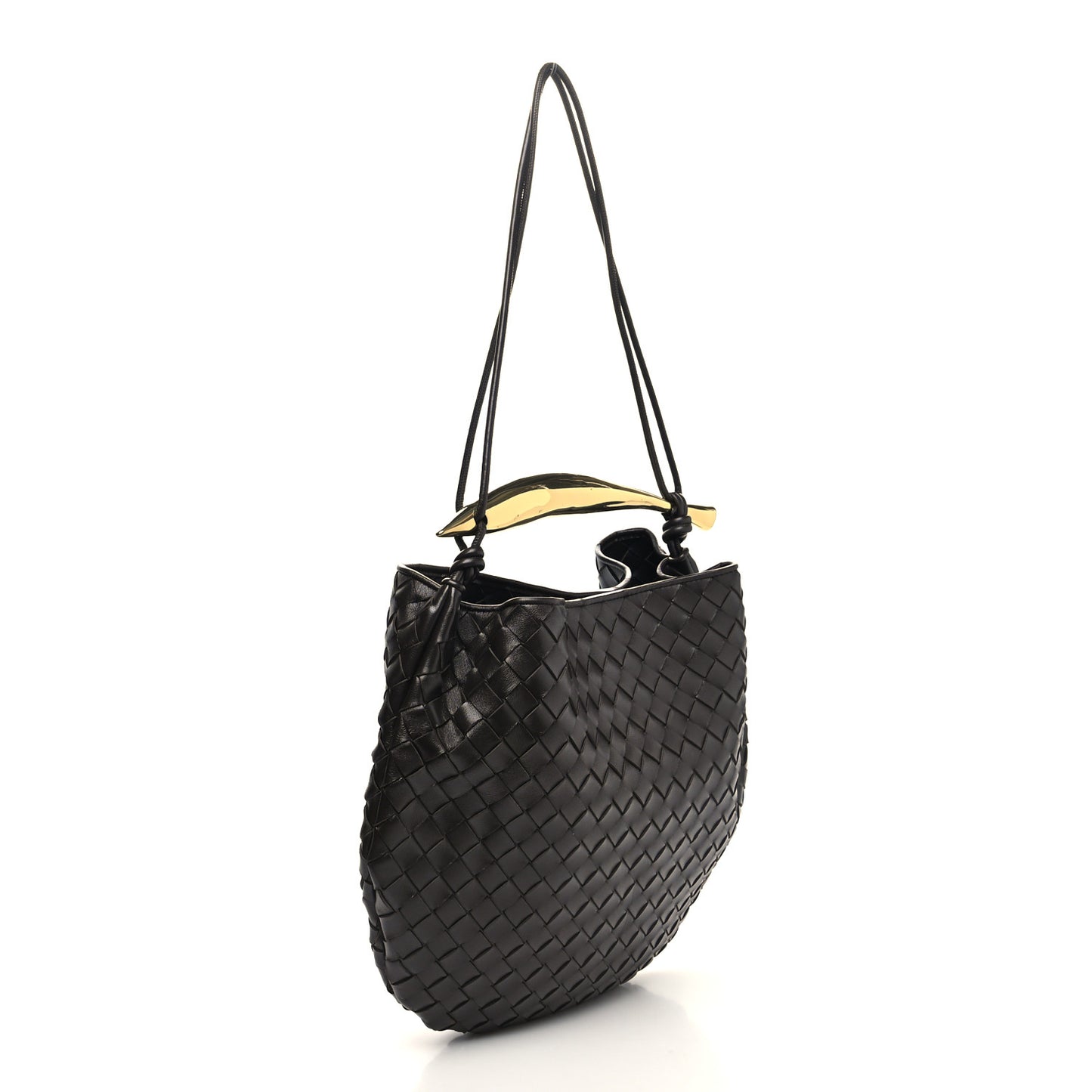 Nappa Intrecciato Medium Sardine Bag Fondant