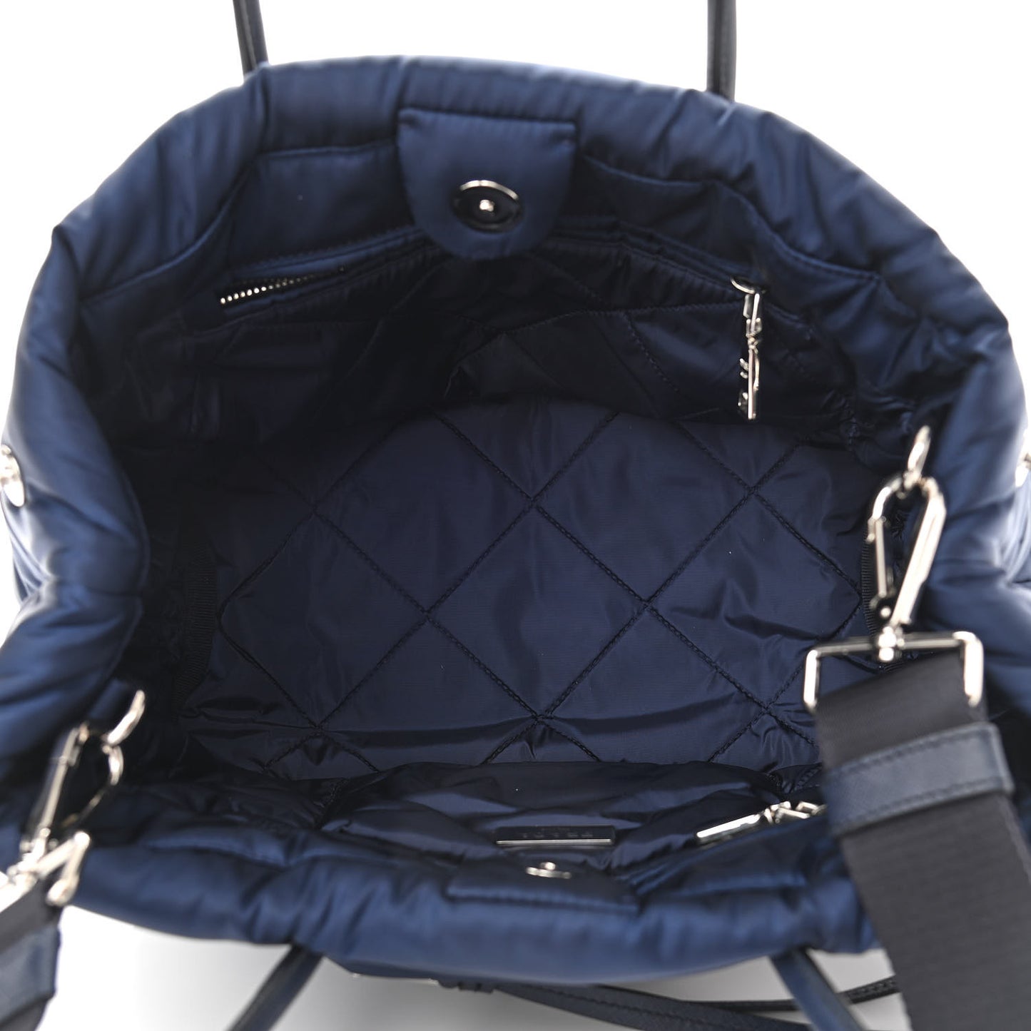 Tessuto Nylon Bomber Tote Baltico
